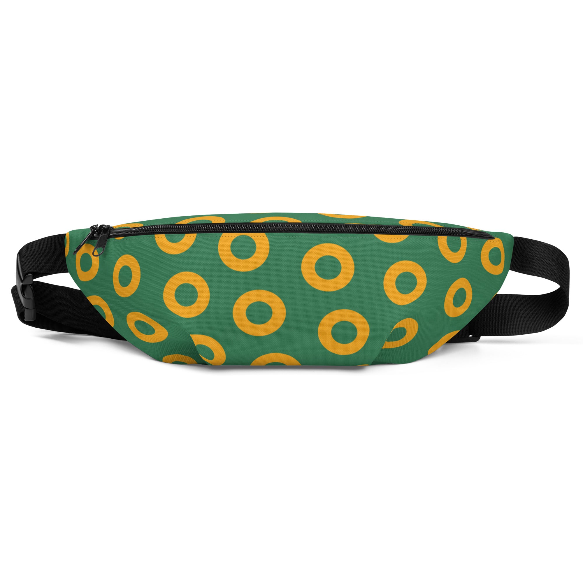 Fishman Donuts Fanny Pack: Green/Yellow Edition