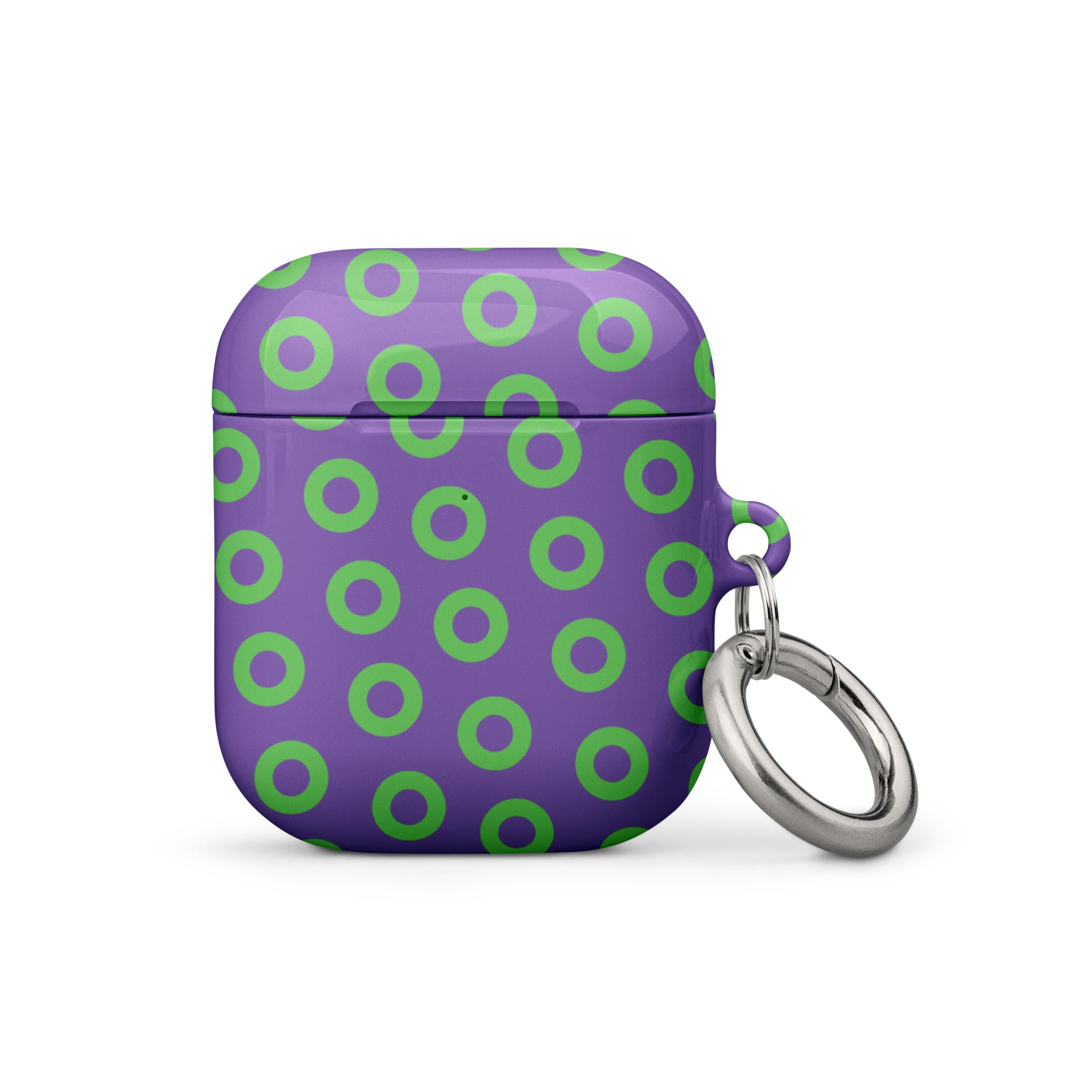 Fishman Donut AirPods Case - Purple/Green Edition