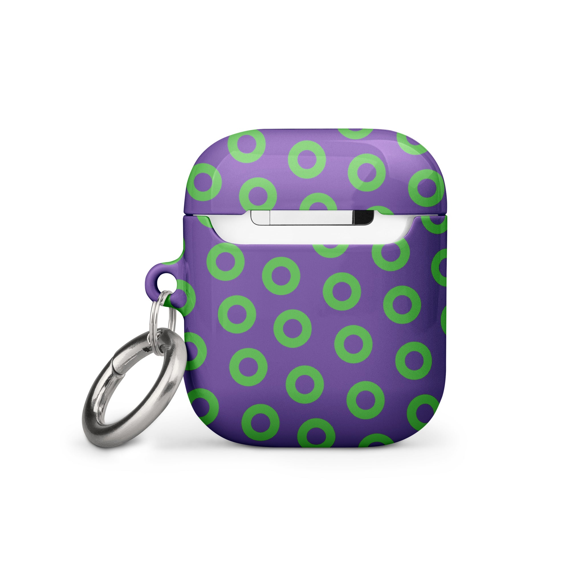 Fishman Donut AirPods Case - Purple/Green Edition