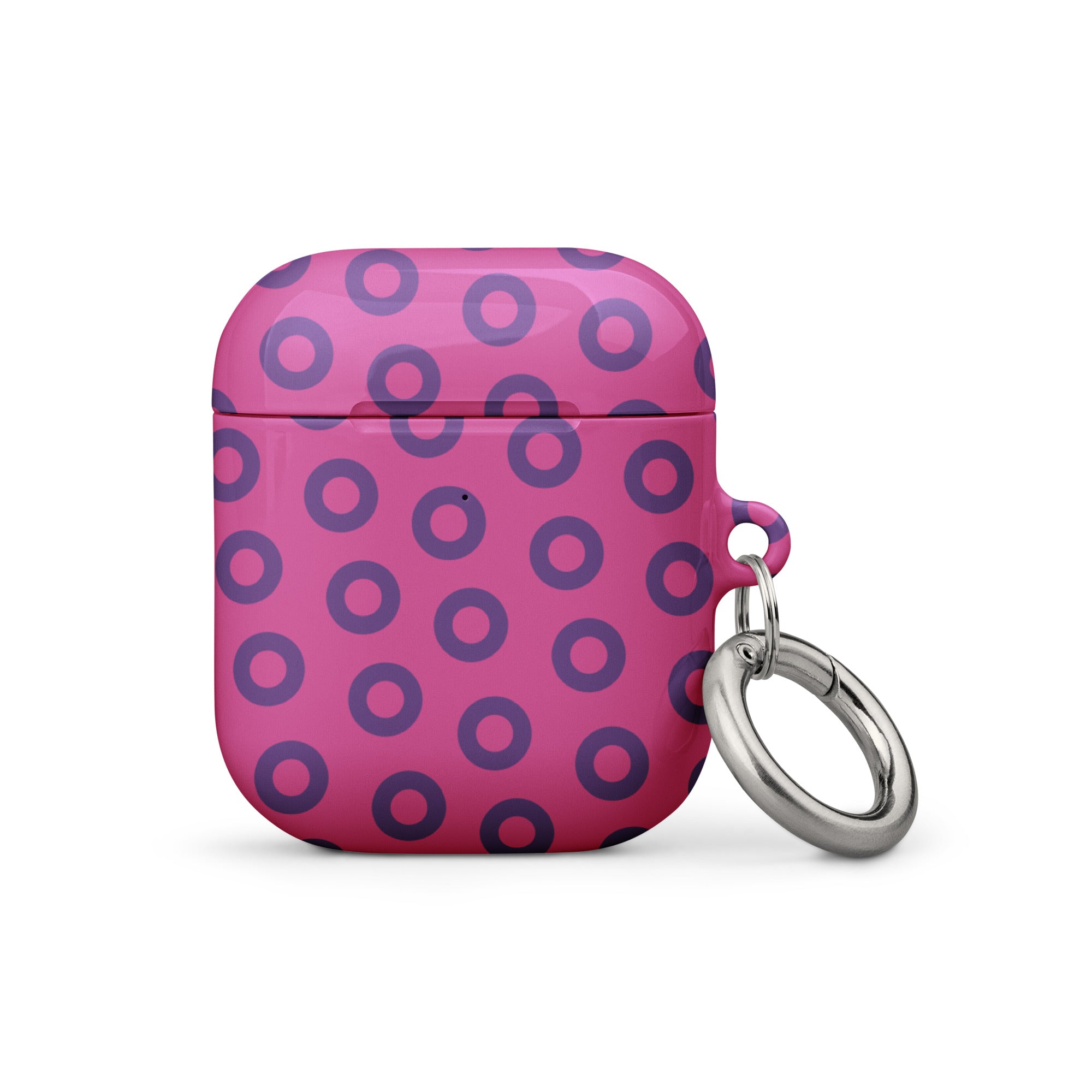 Fishman Donut AirPods Case - Pink/Purple Edition