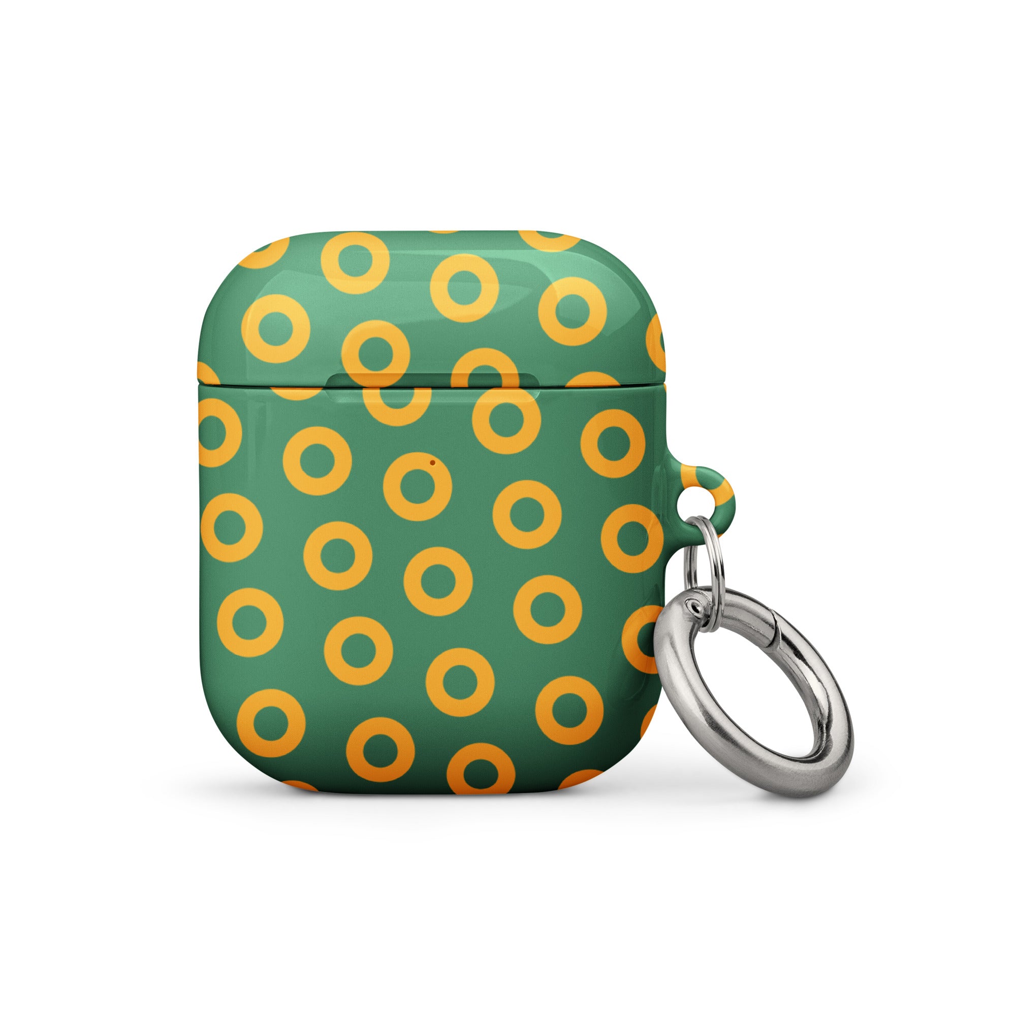 Fishman Donut AirPods Case - Green/Yellow Edition