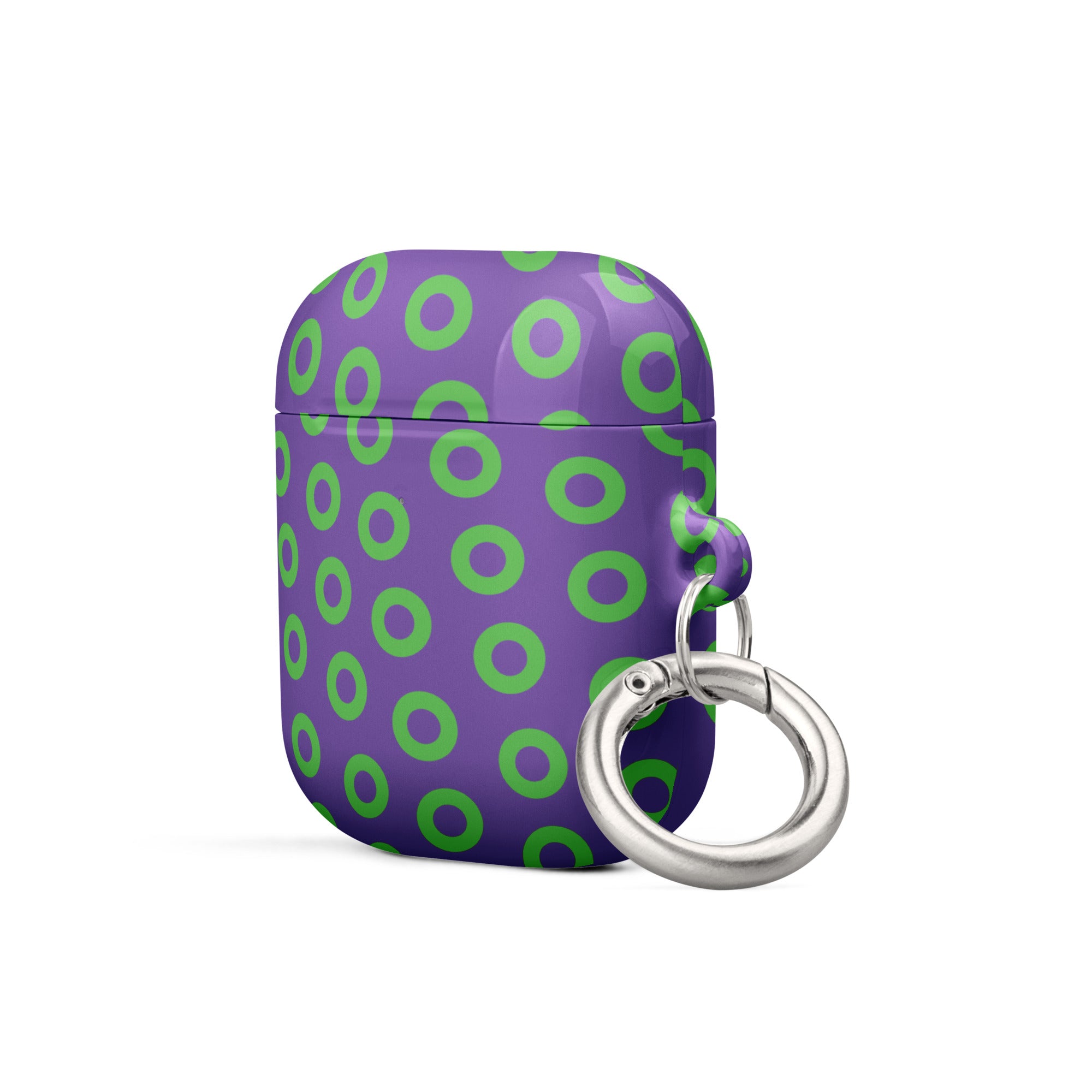 Fishman Donut AirPods Case - Purple/Green Edition