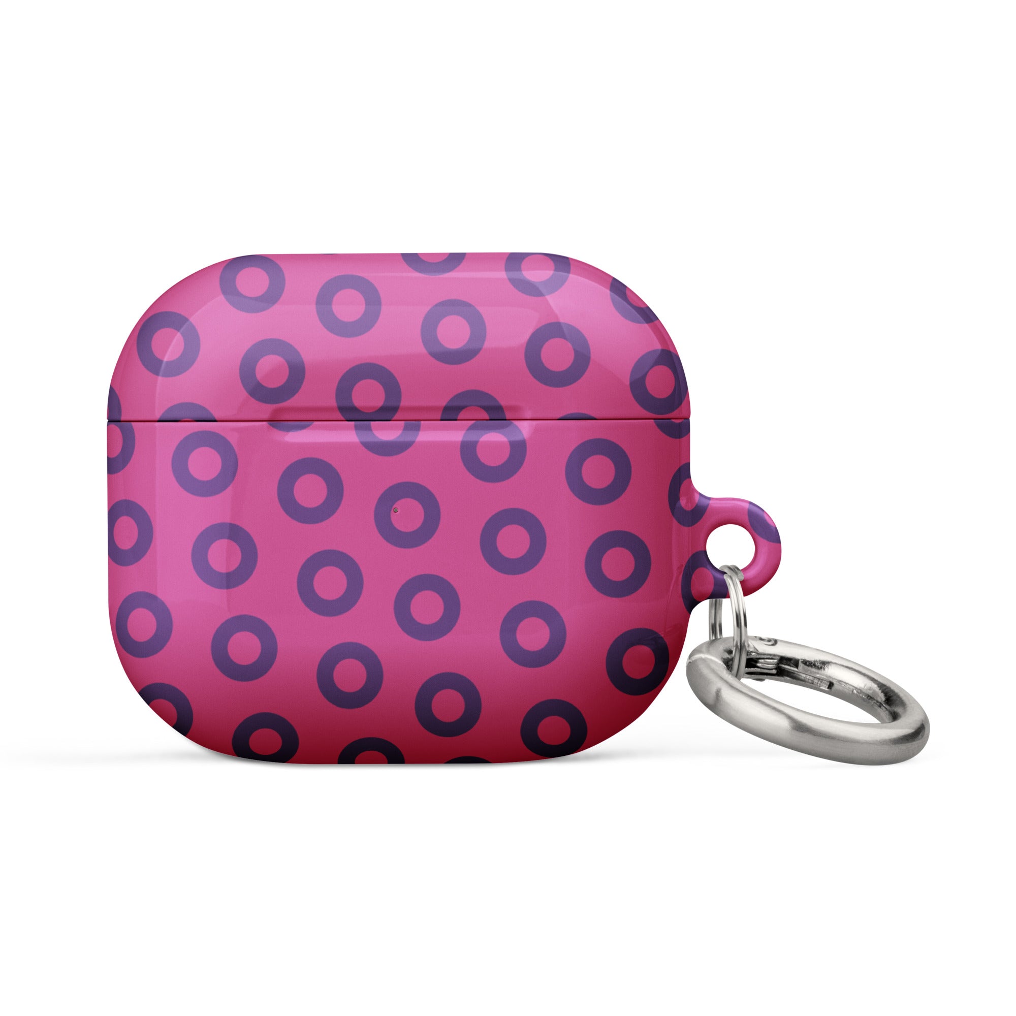 Fishman Donut AirPods Case - Pink/Purple Edition