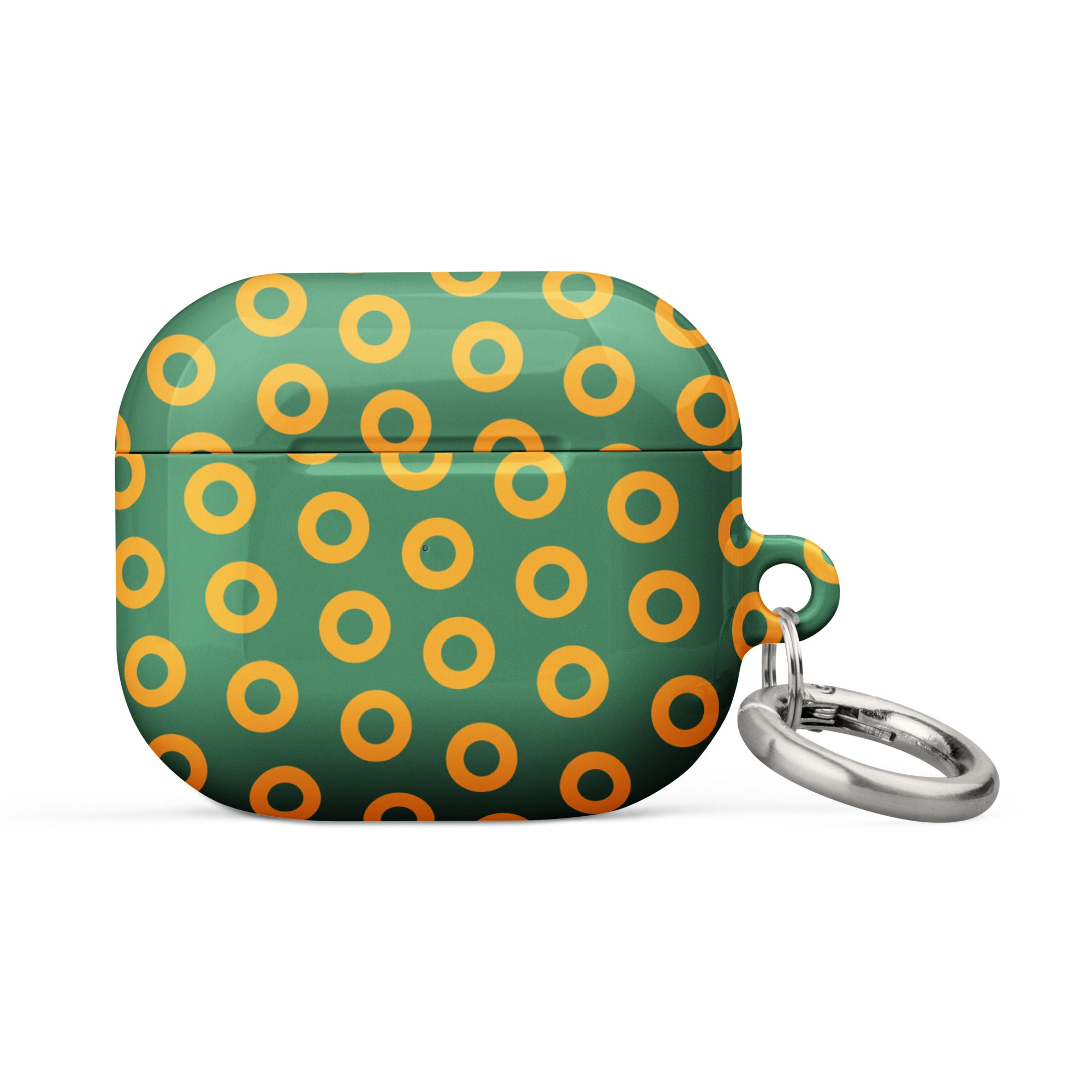 Fishman Donut AirPods Case - Green/Yellow Edition