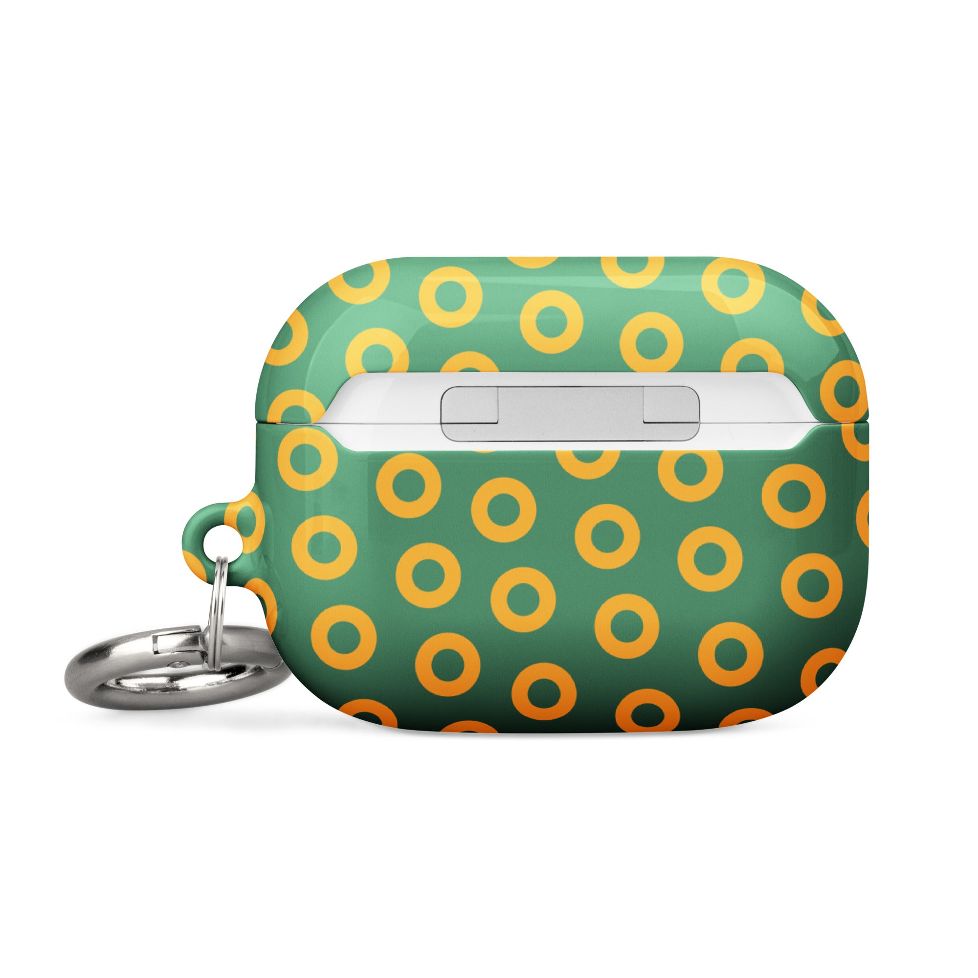 Fishman Donut AirPods Case - Green/Yellow Edition