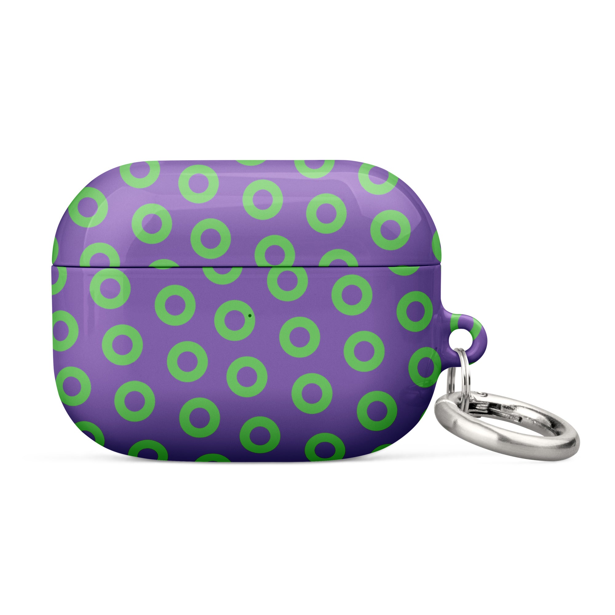 Fishman Donut AirPods Case - Purple/Green Edition