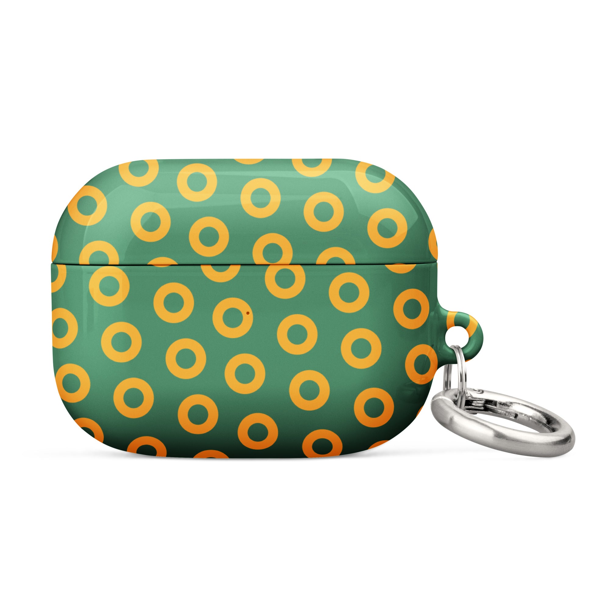 Fishman Donut AirPods Case - Green/Yellow Edition