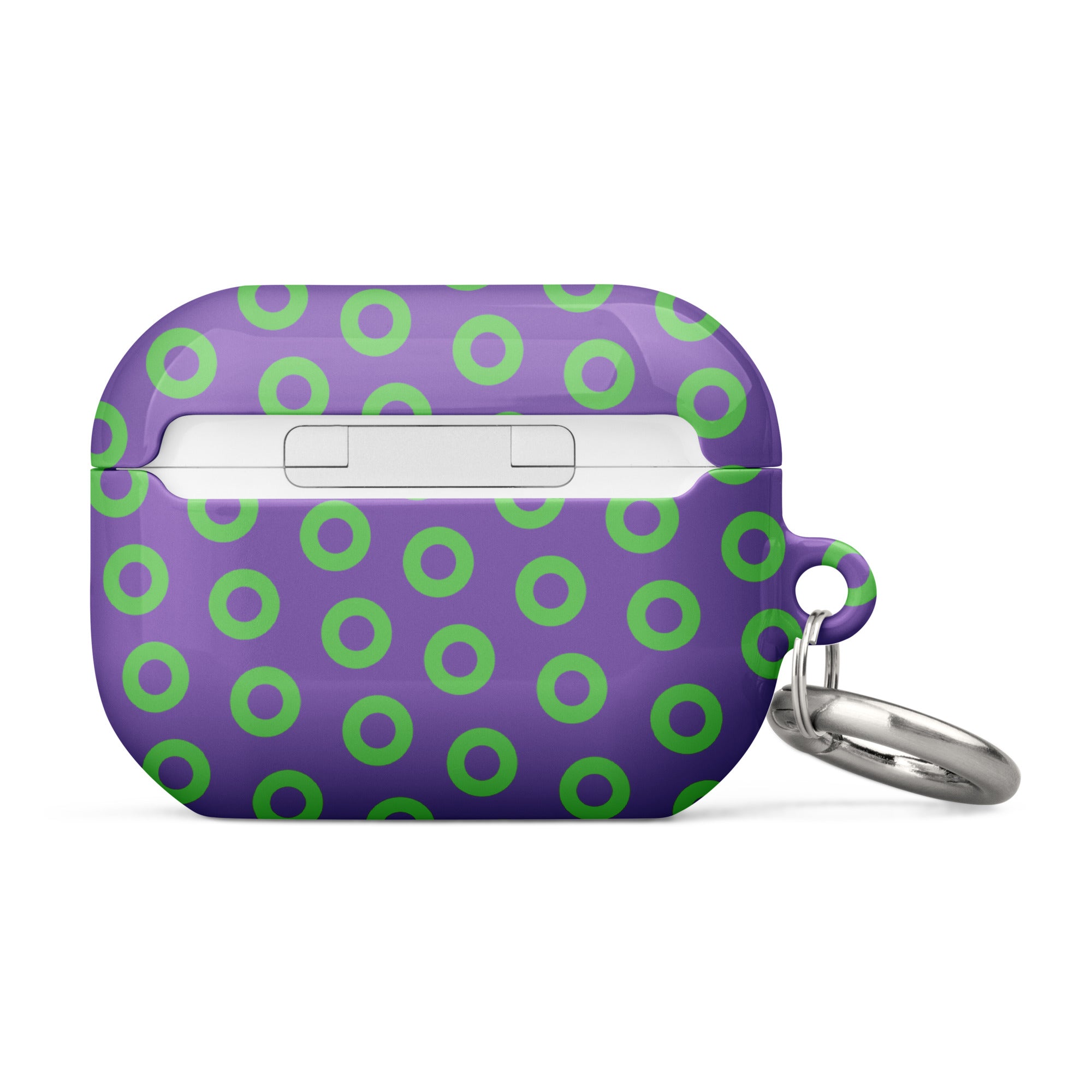 Fishman Donut AirPods Case - Purple/Green Edition