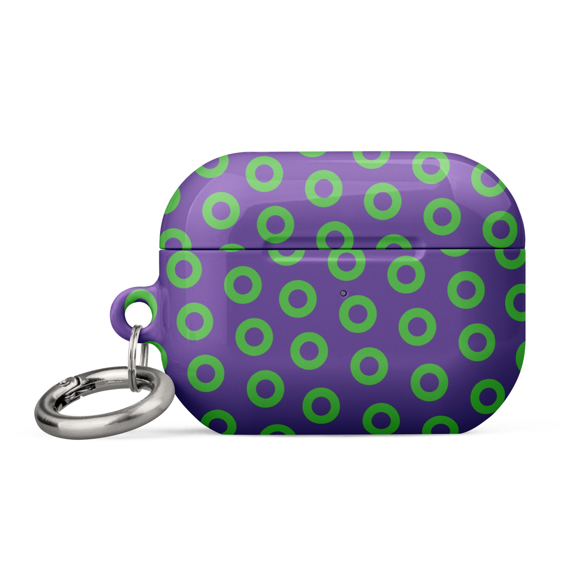 Fishman Donut AirPods Case - Purple/Green Edition