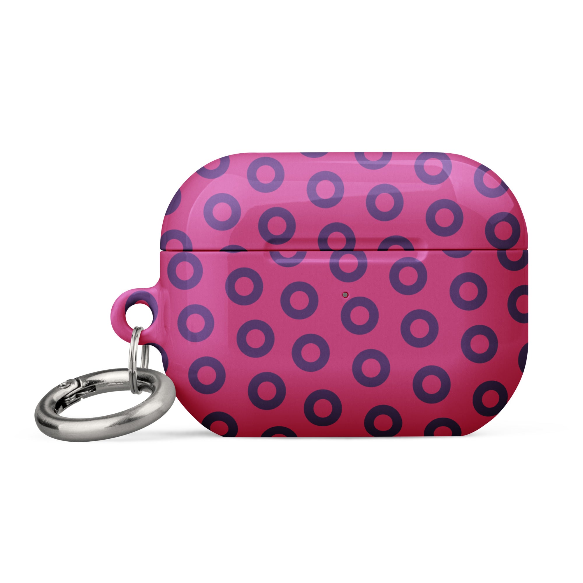 Fishman Donut AirPods Case - Pink/Purple Edition