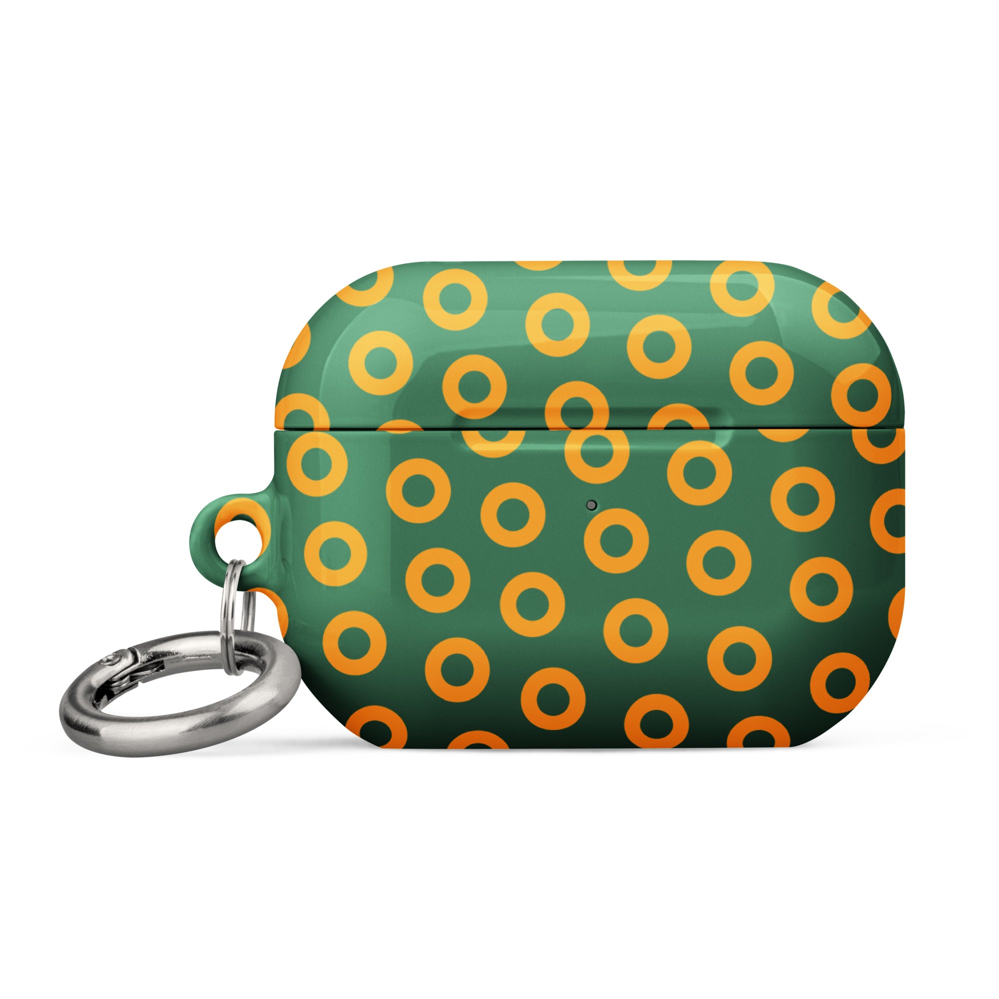 Fishman Donut AirPods Case - Green/Yellow Edition