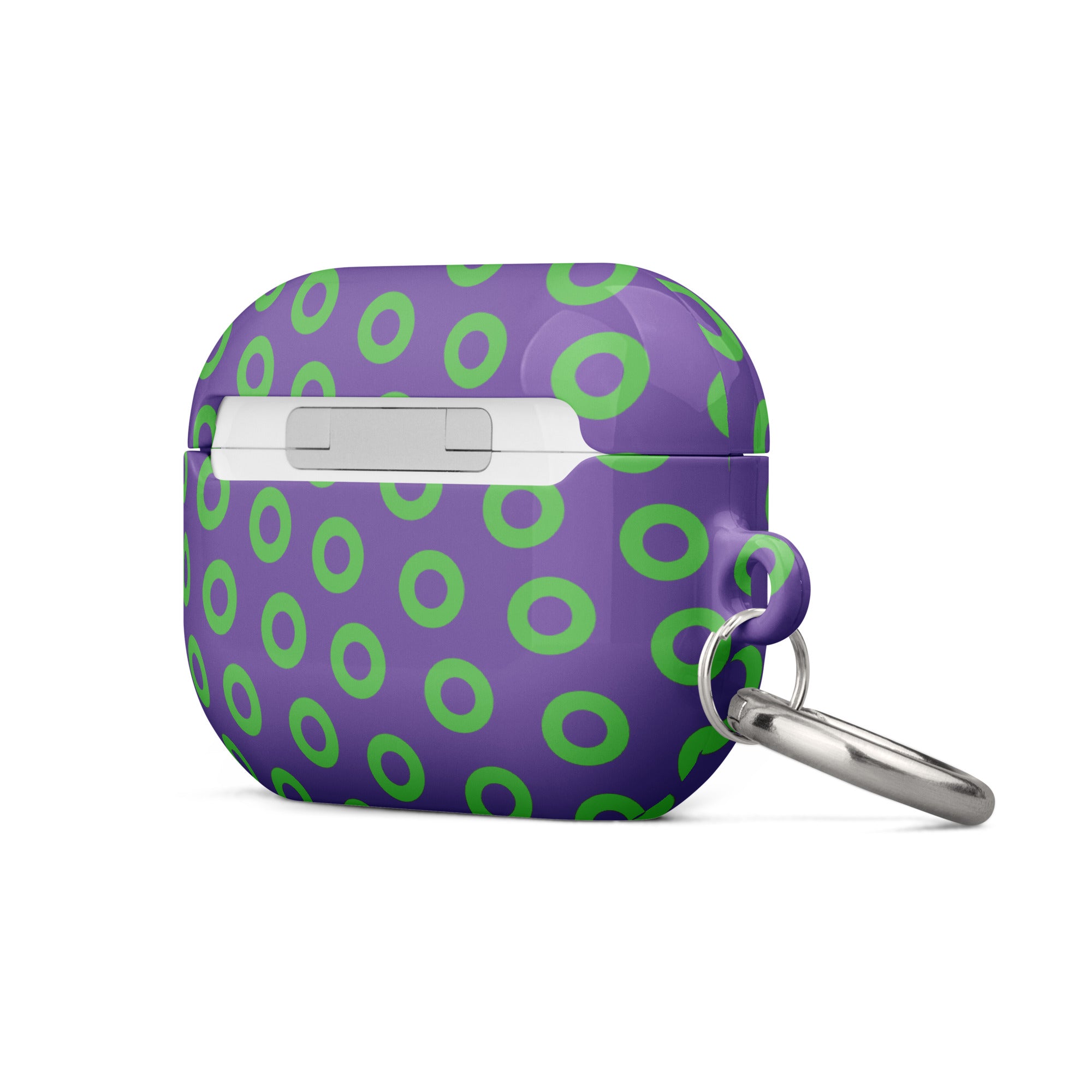 Fishman Donut AirPods Case - Purple/Green Edition – SkipsBazaar
