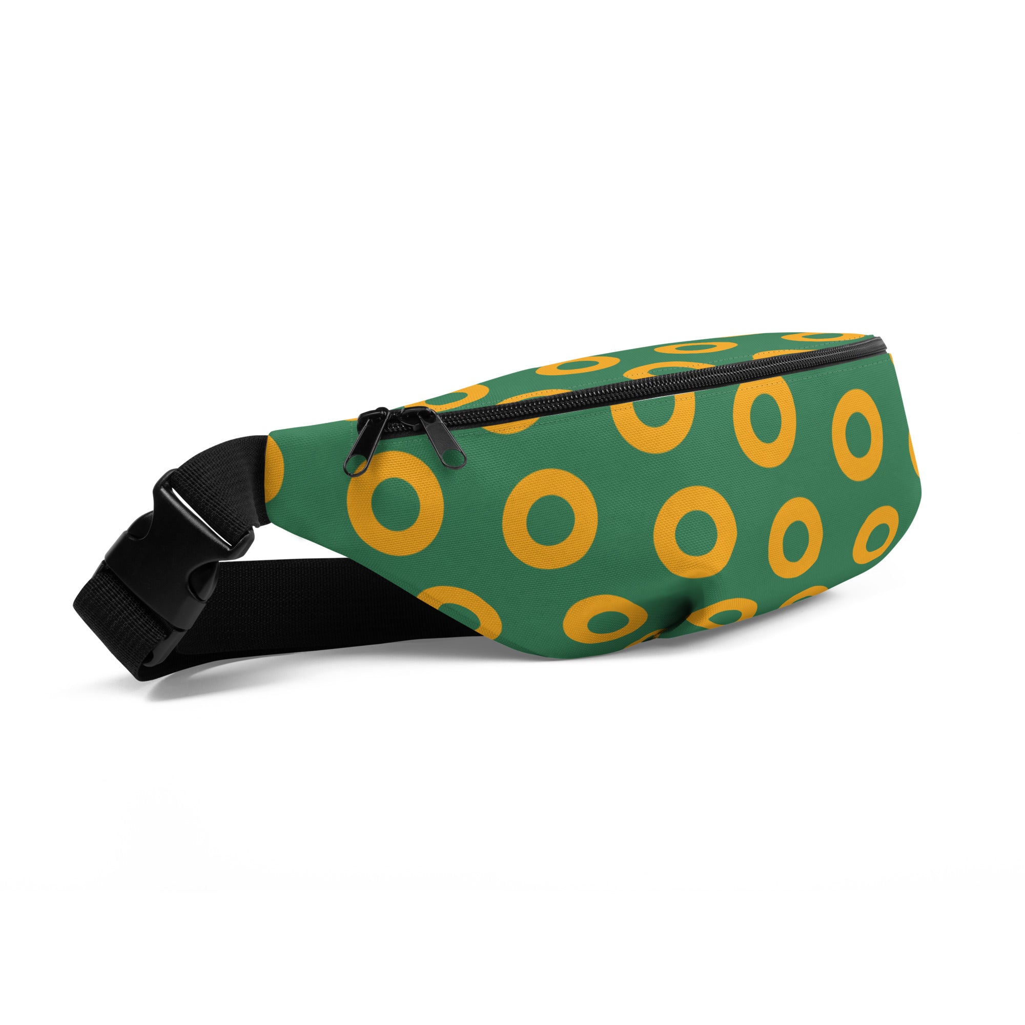 Fishman Donuts Fanny Pack: Green/Yellow Edition