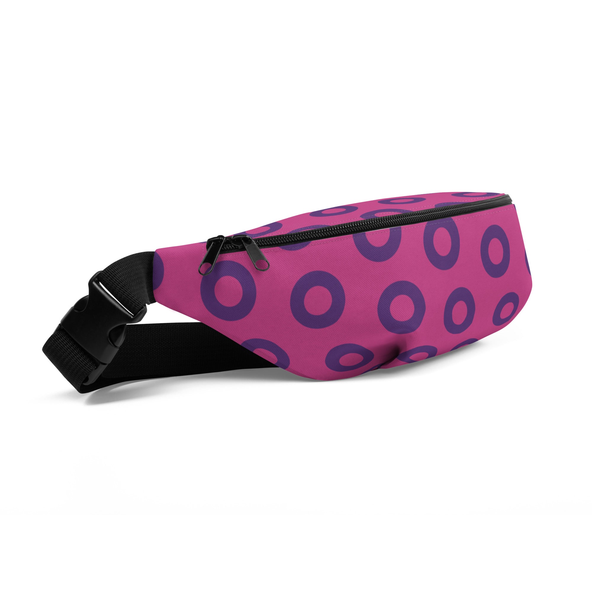 Fishman Donut Fanny Pack: Pink/Purple Edition