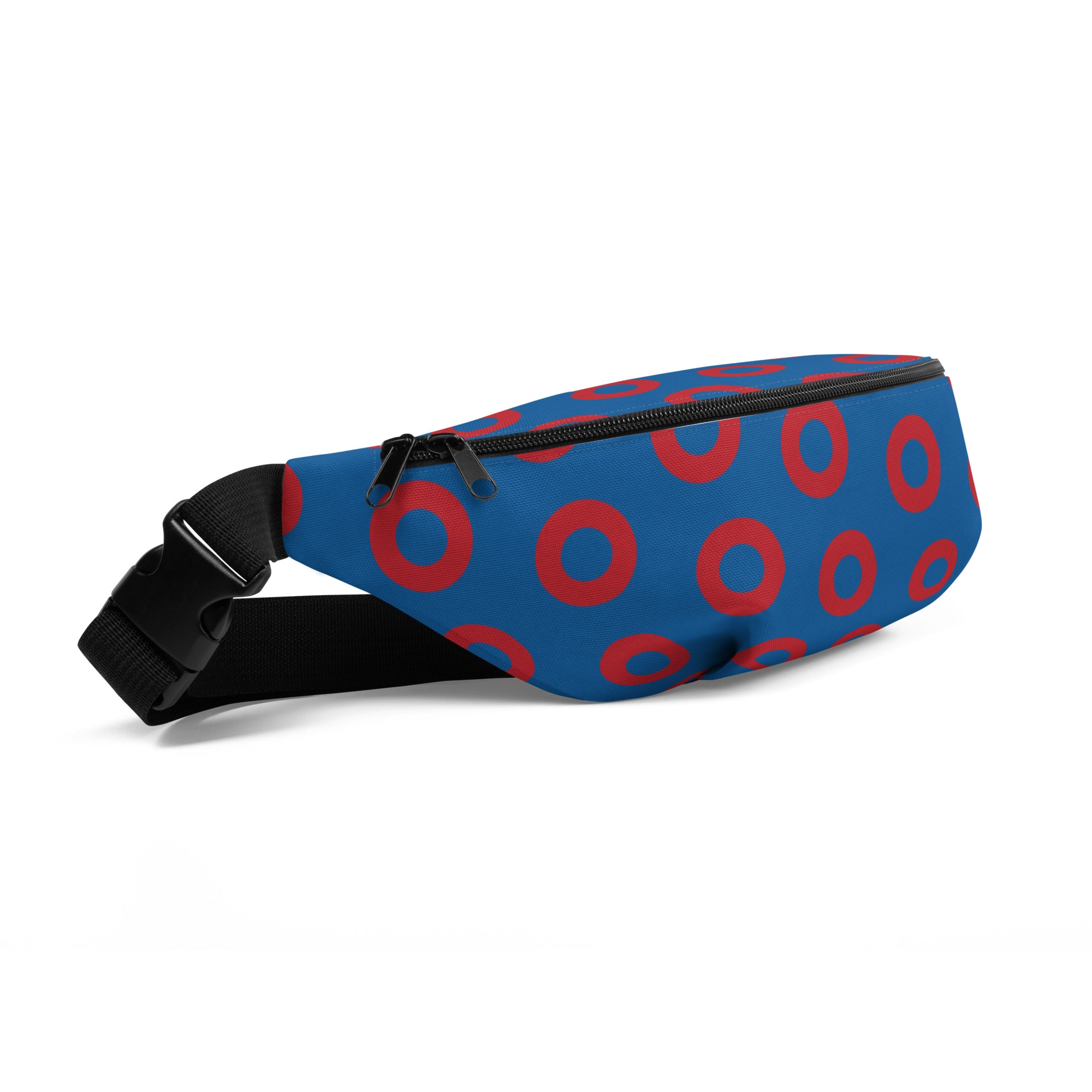 Fishman Donut Fanny Pack: Blue/Red Edition