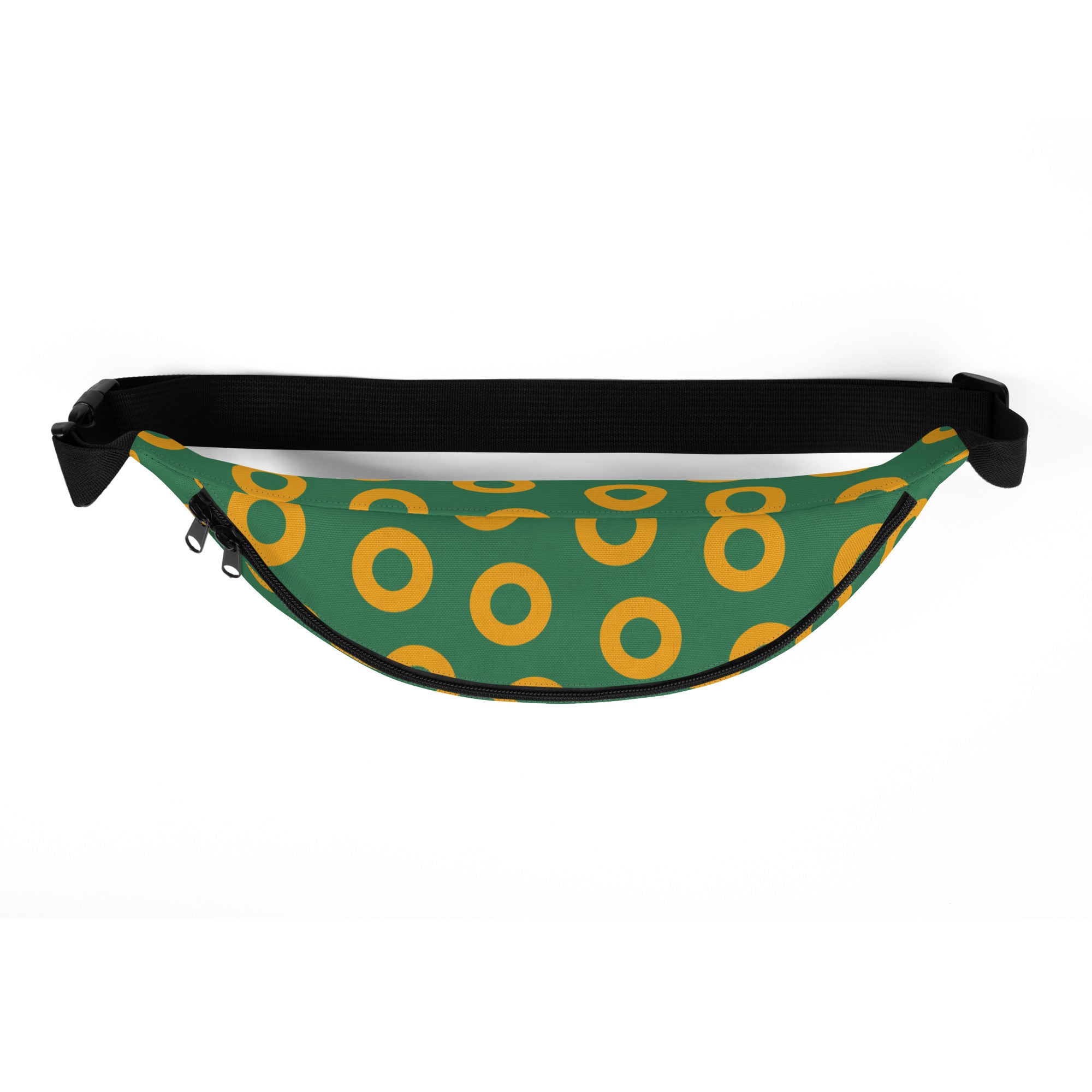 Fishman Donuts Fanny Pack: Green/Yellow Edition