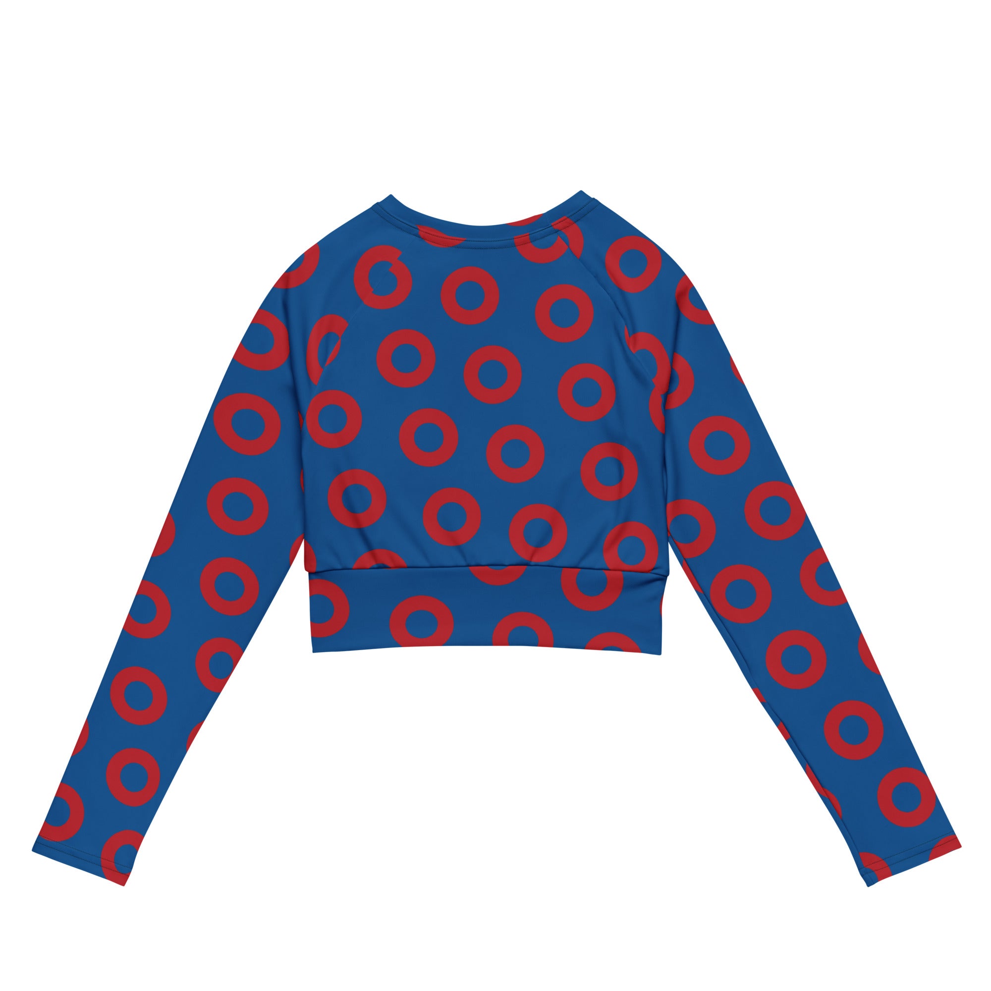 Fishman Donut Long-Sleeve Crop Top