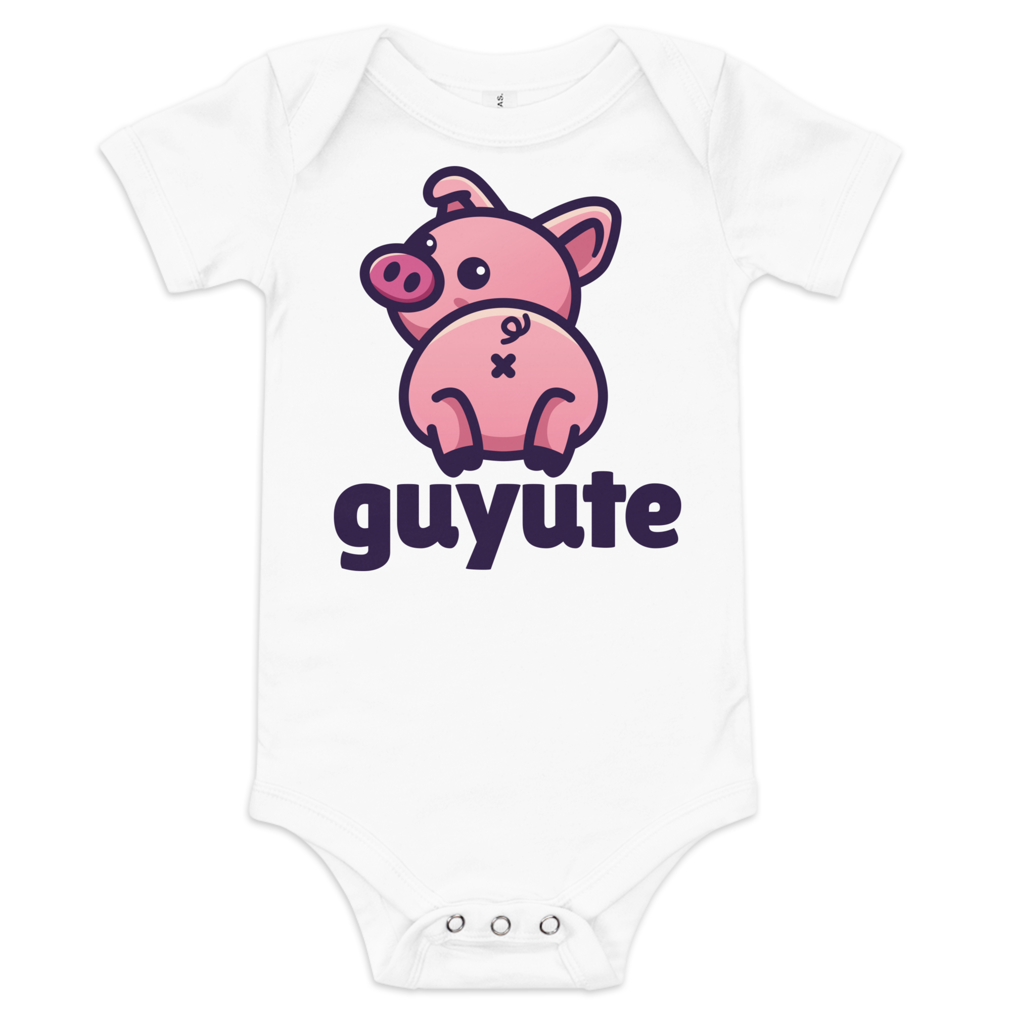 Guyute Baby Short Sleeve One Piece Onesie