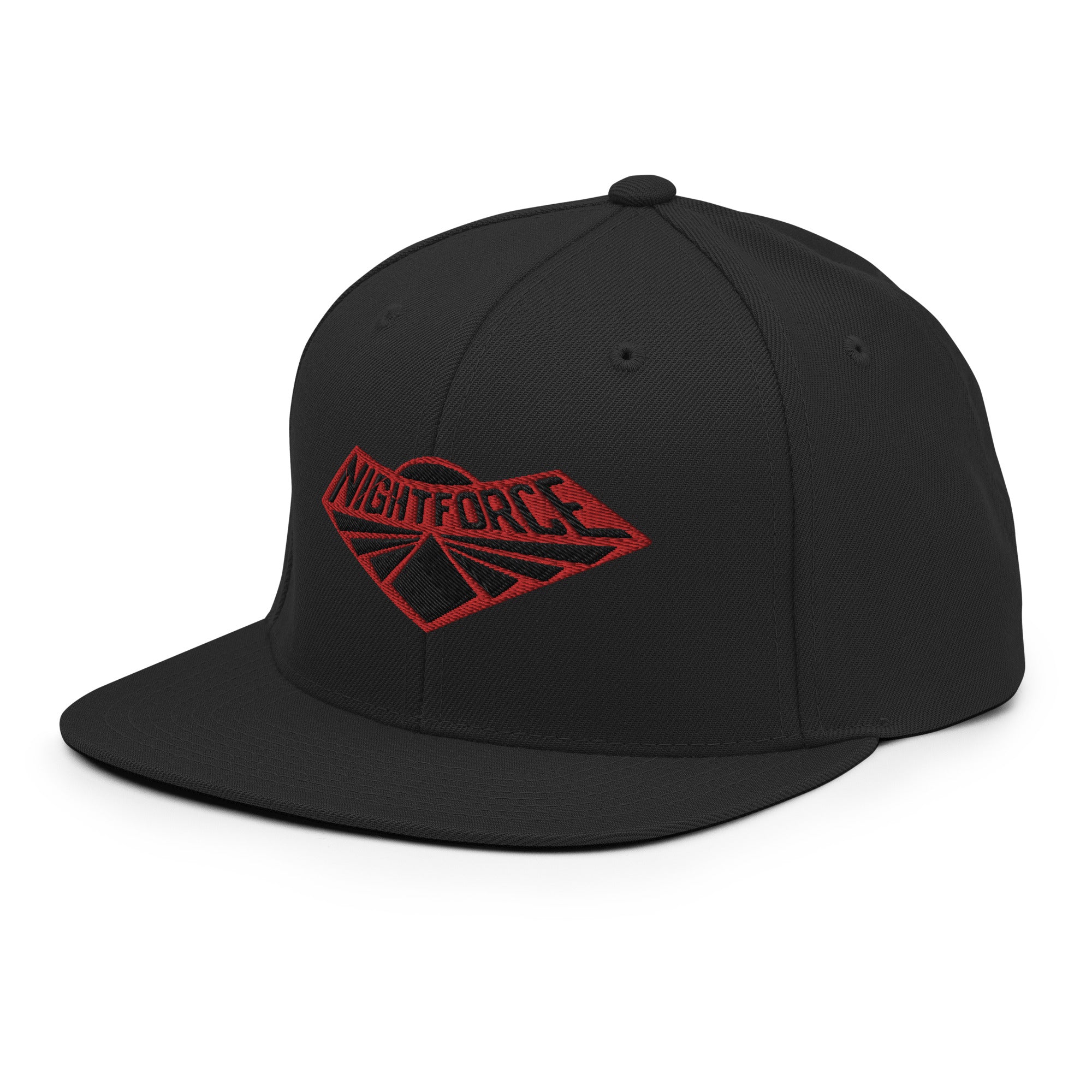 Nightforce Logo Embroidered Snapback Baseball Hat - GI Joe