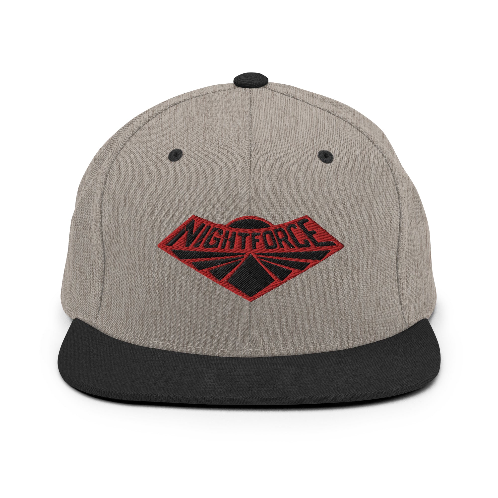 Nightforce Logo Embroidered Snapback Baseball Hat - GI Joe