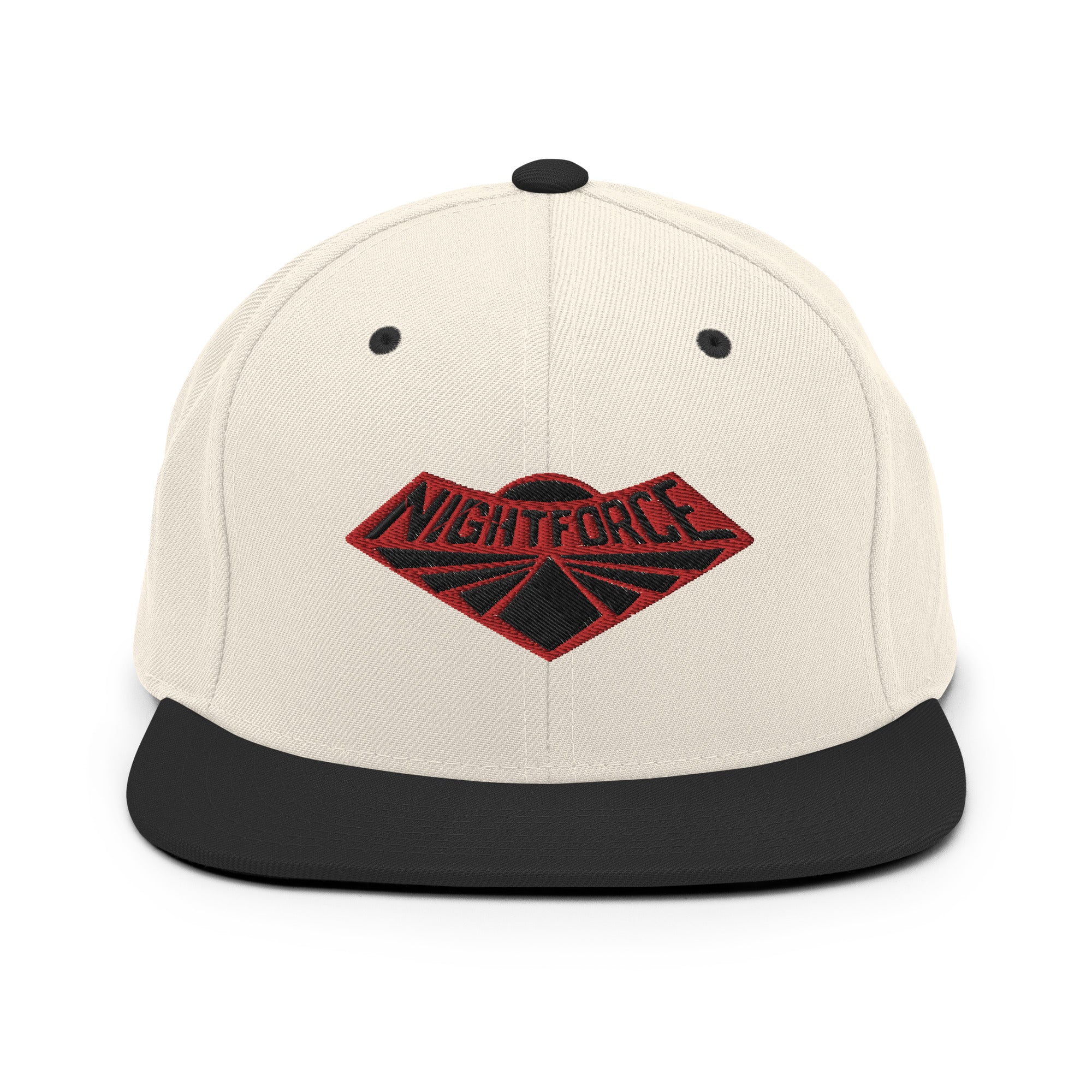 Nightforce Logo Embroidered Snapback Baseball Hat - GI Joe