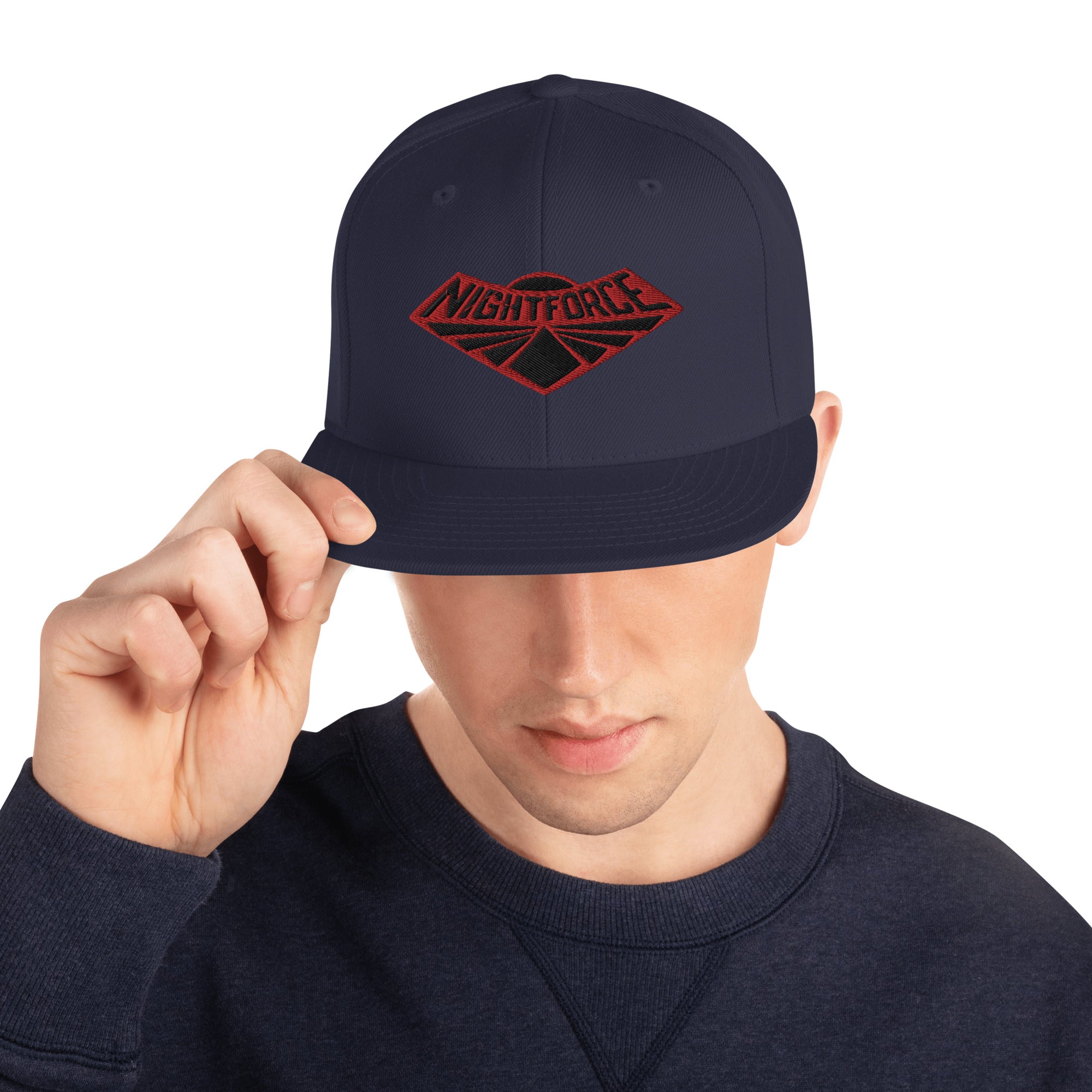 Nightforce Logo Embroidered Snapback Baseball Hat - GI Joe