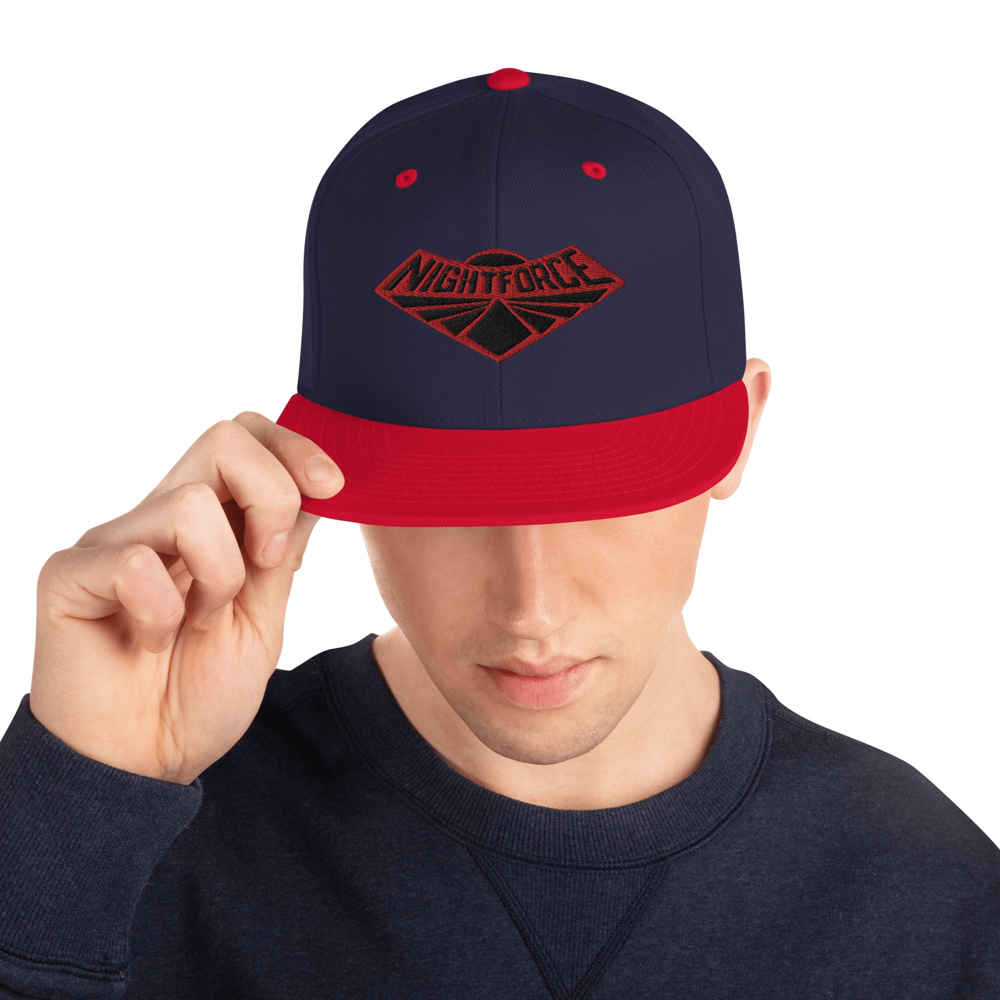 Nightforce Logo Embroidered Snapback Baseball Hat - GI Joe