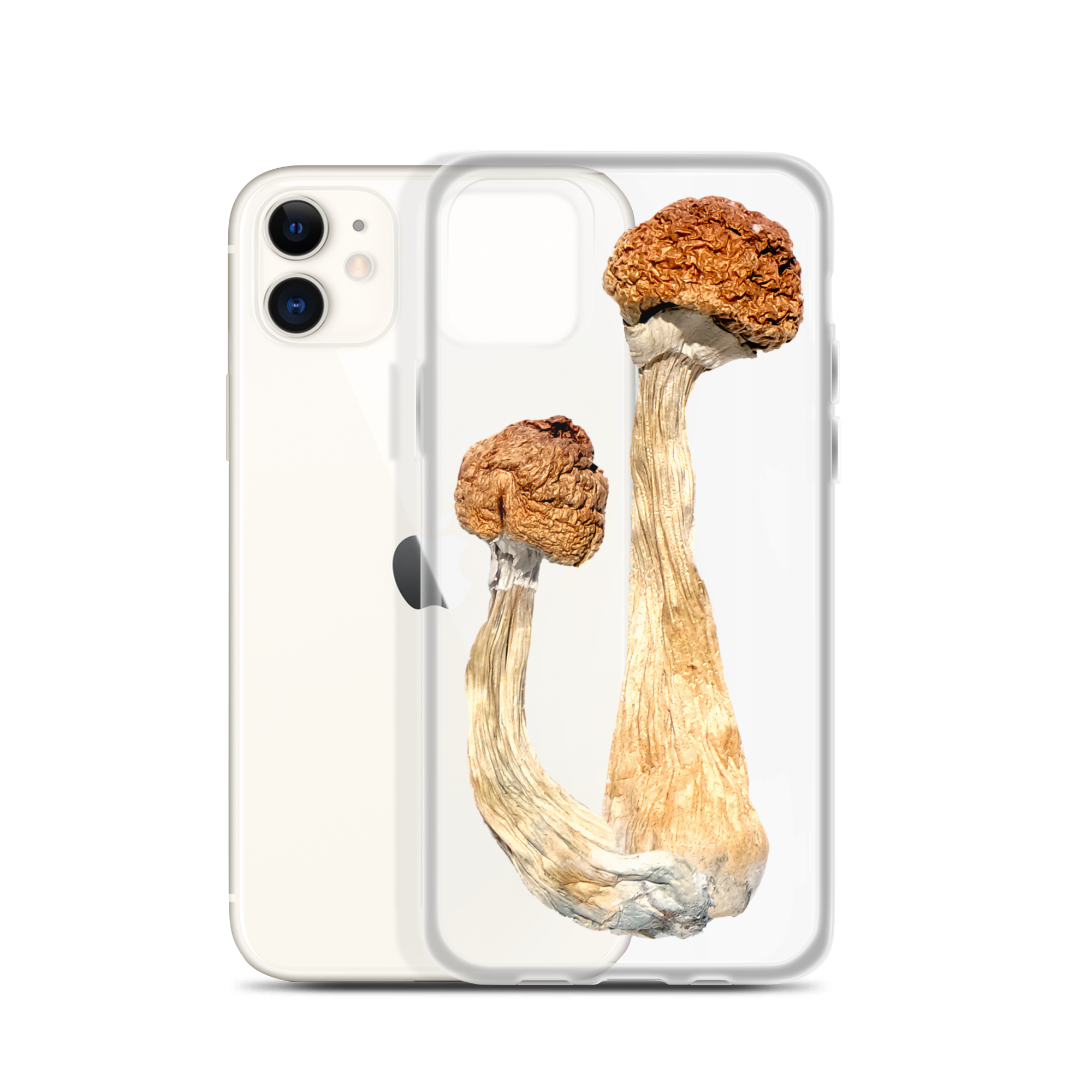 Clear iPhone Case Magic Mushrooms