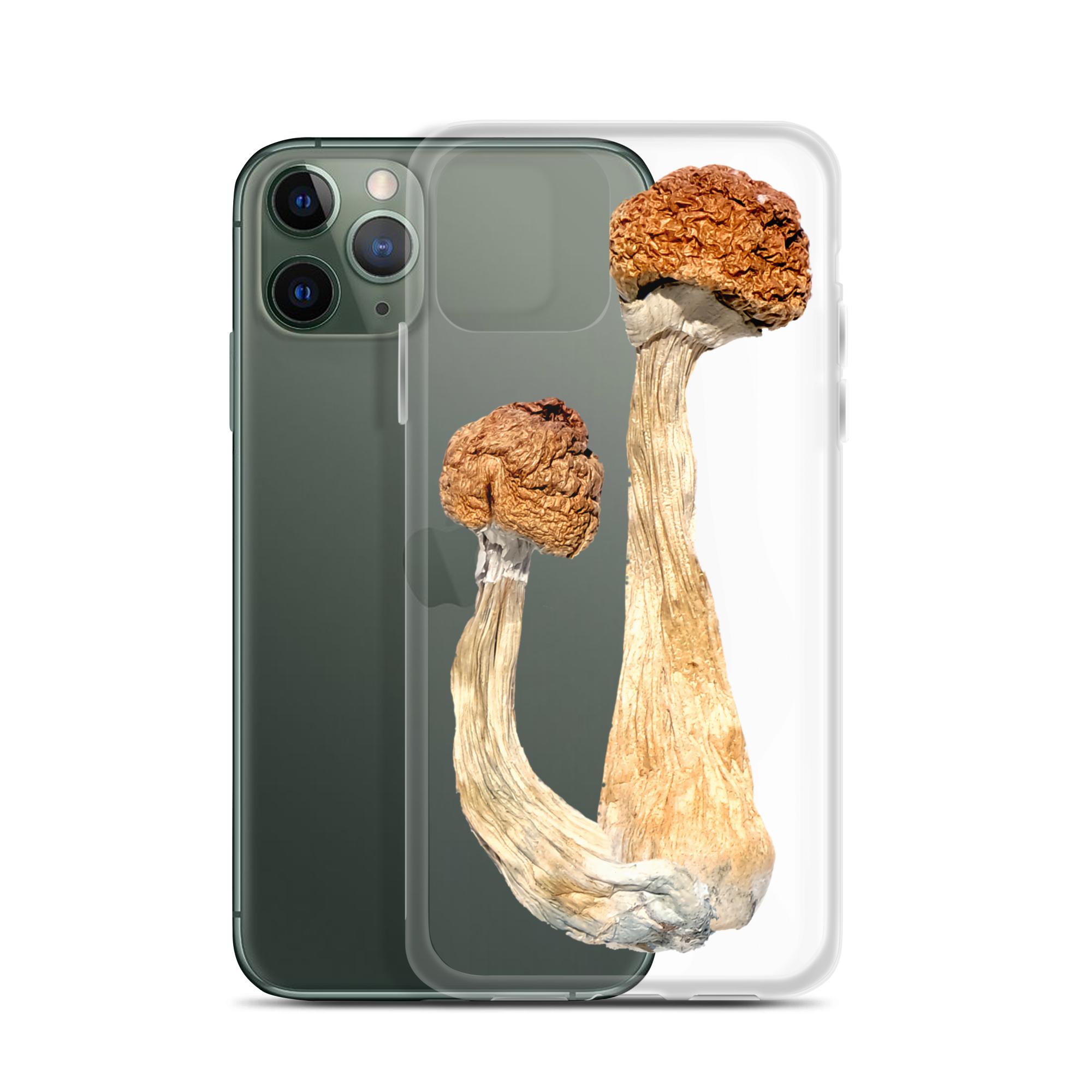 Clear iPhone Case Magic Mushrooms