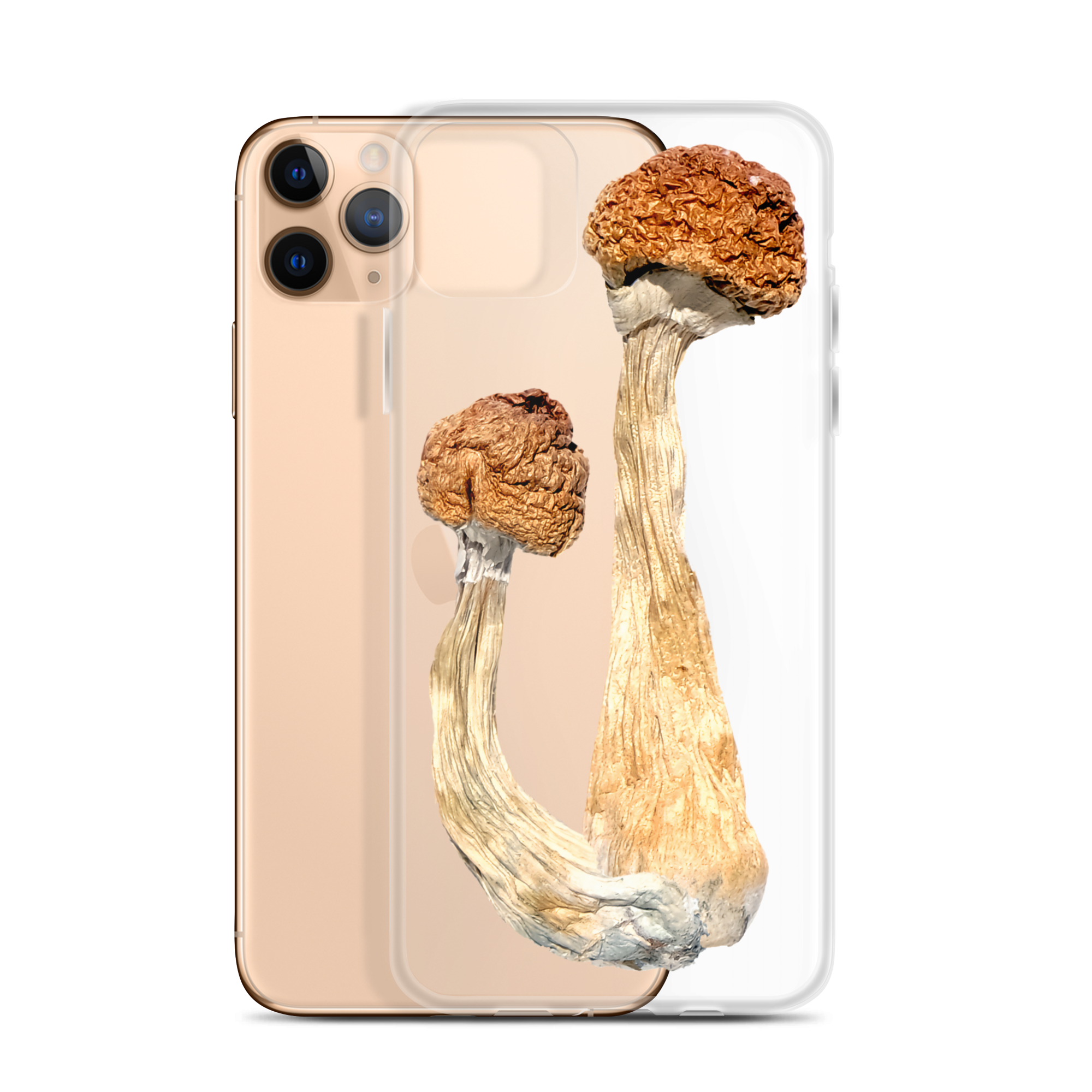 Clear iPhone Case Magic Mushrooms