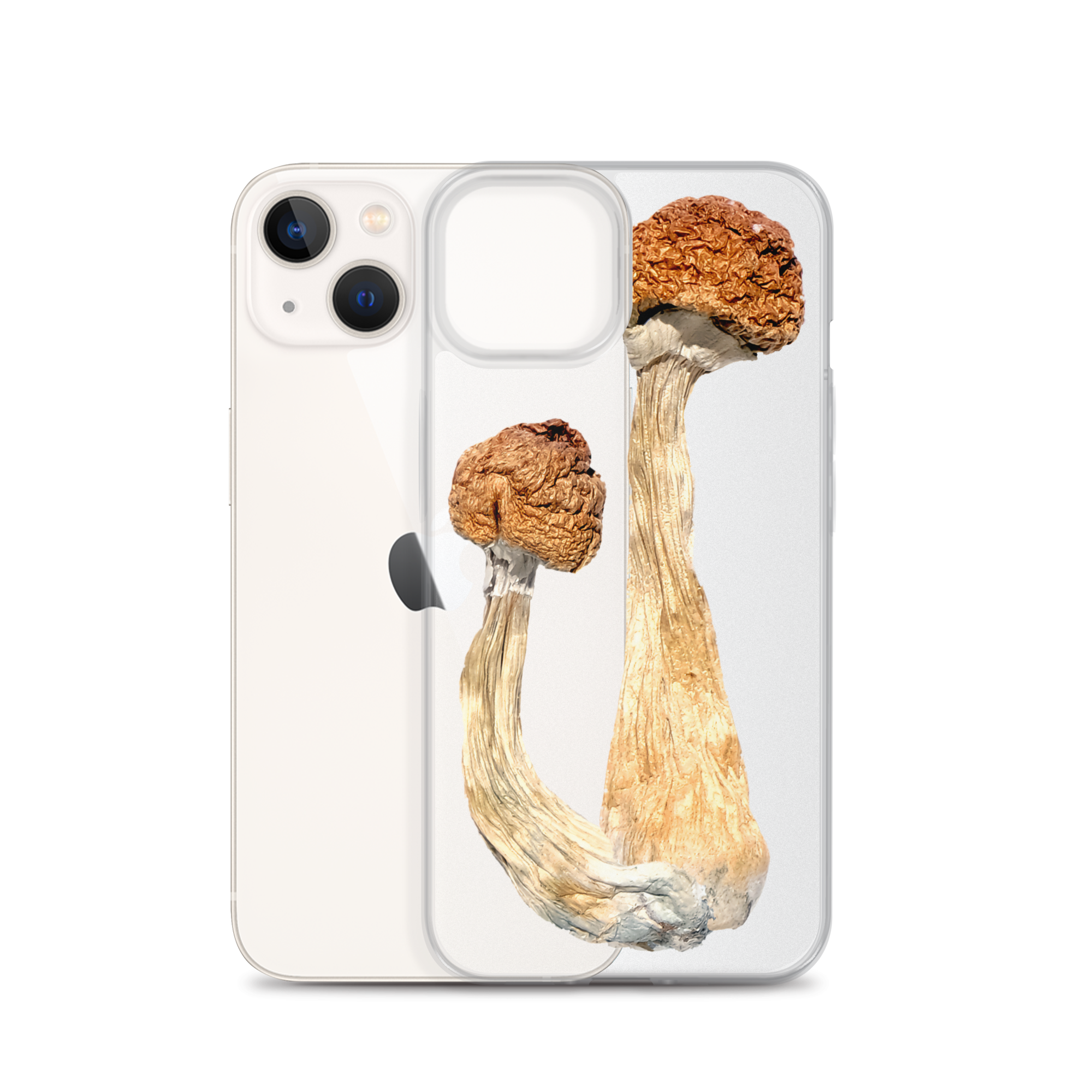 Clear iPhone Case Magic Mushrooms