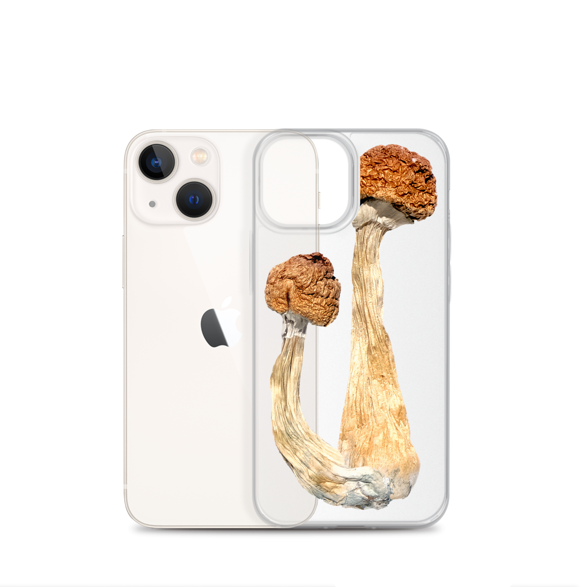 Clear iPhone Case Magic Mushrooms