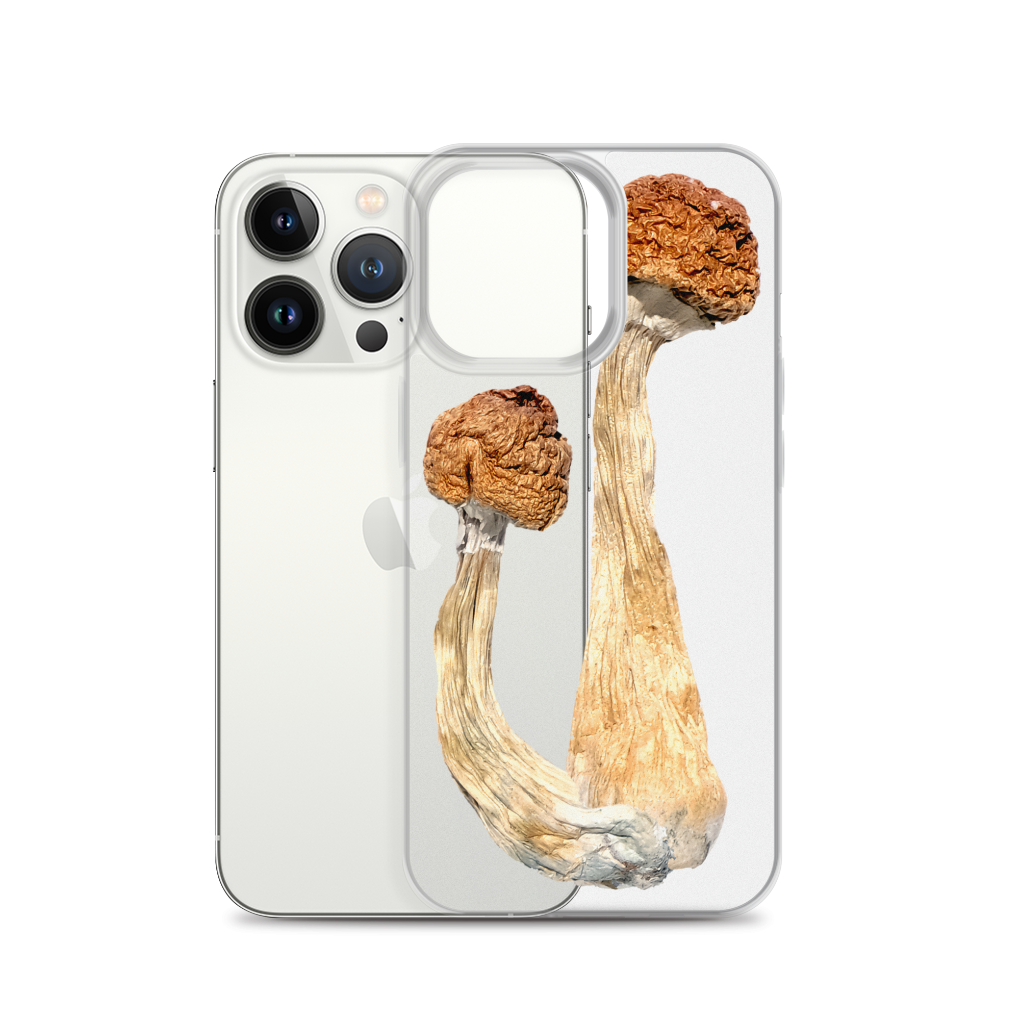 Clear iPhone Case Magic Mushrooms