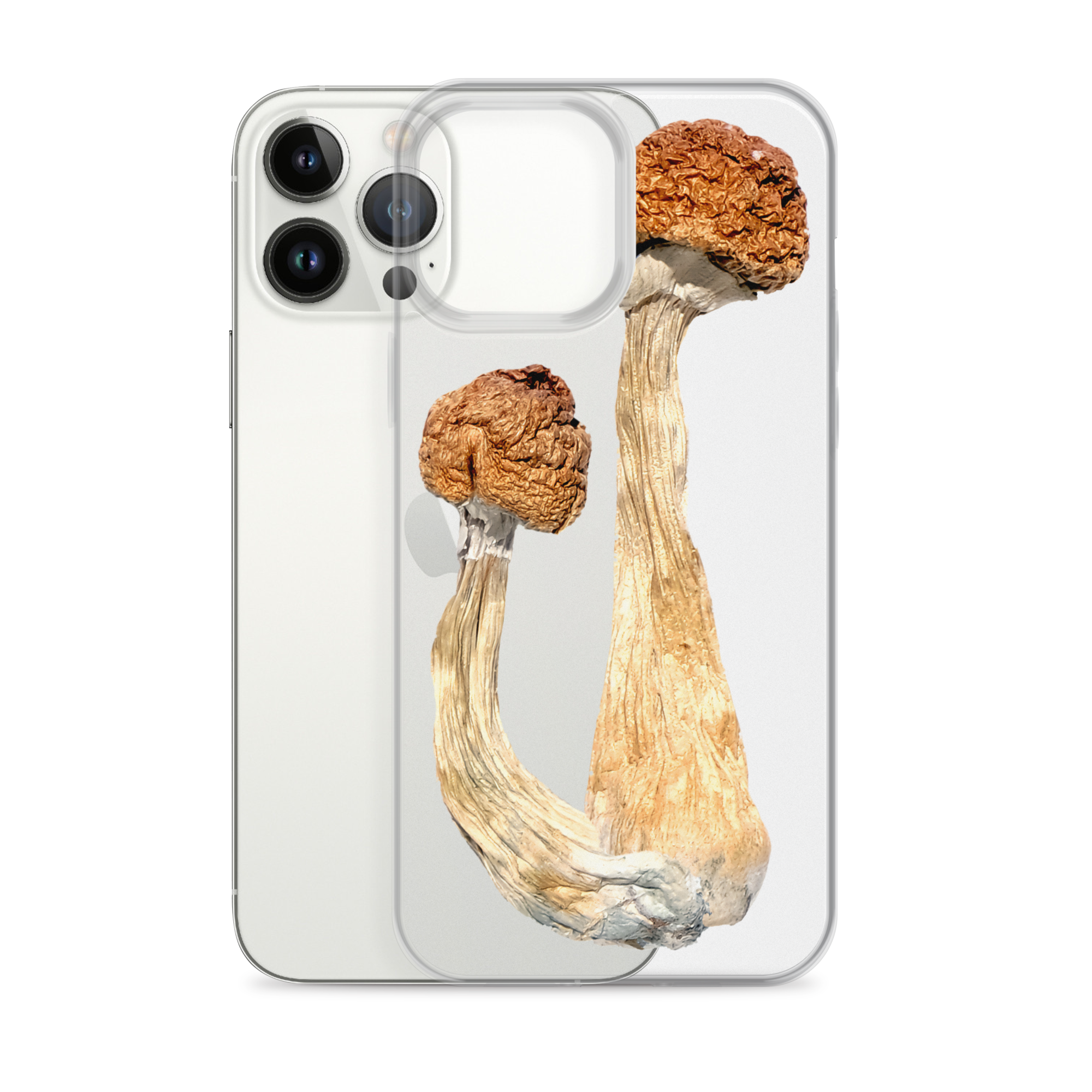 Clear iPhone Case Magic Mushrooms