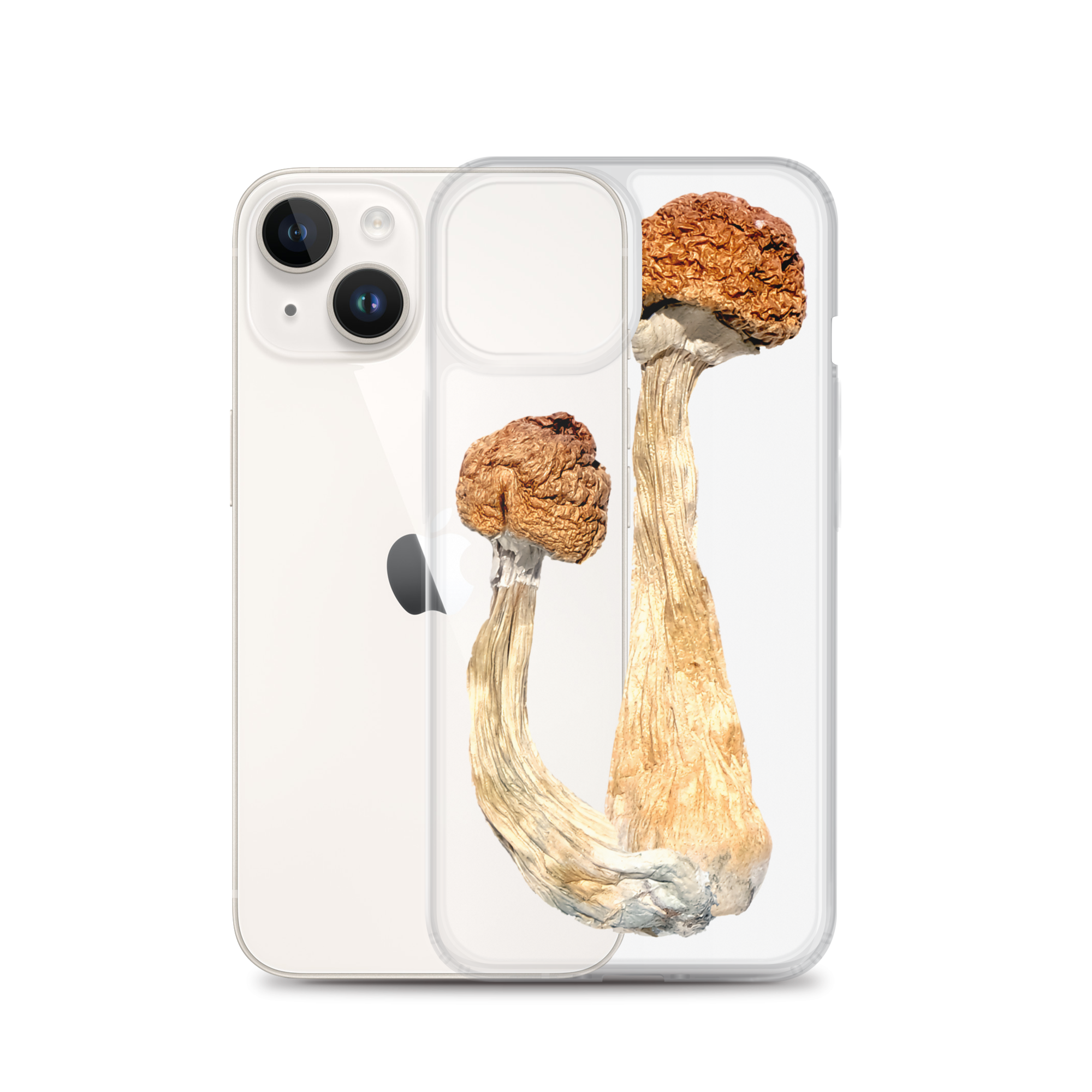 Clear iPhone Case Magic Mushrooms