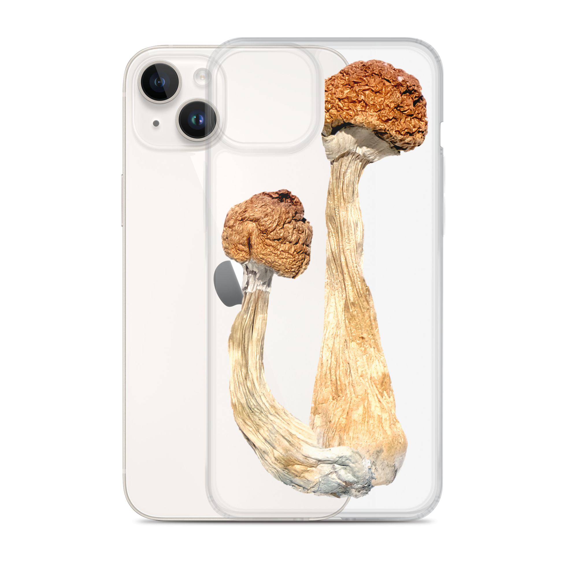 Clear iPhone Case Magic Mushrooms