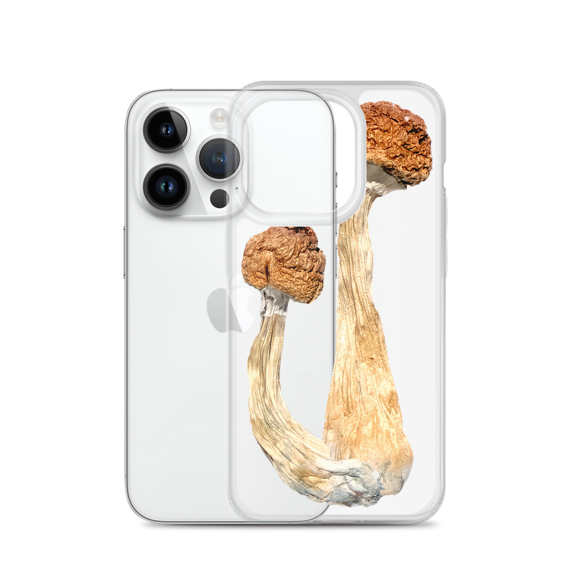 Clear iPhone Case Magic Mushrooms