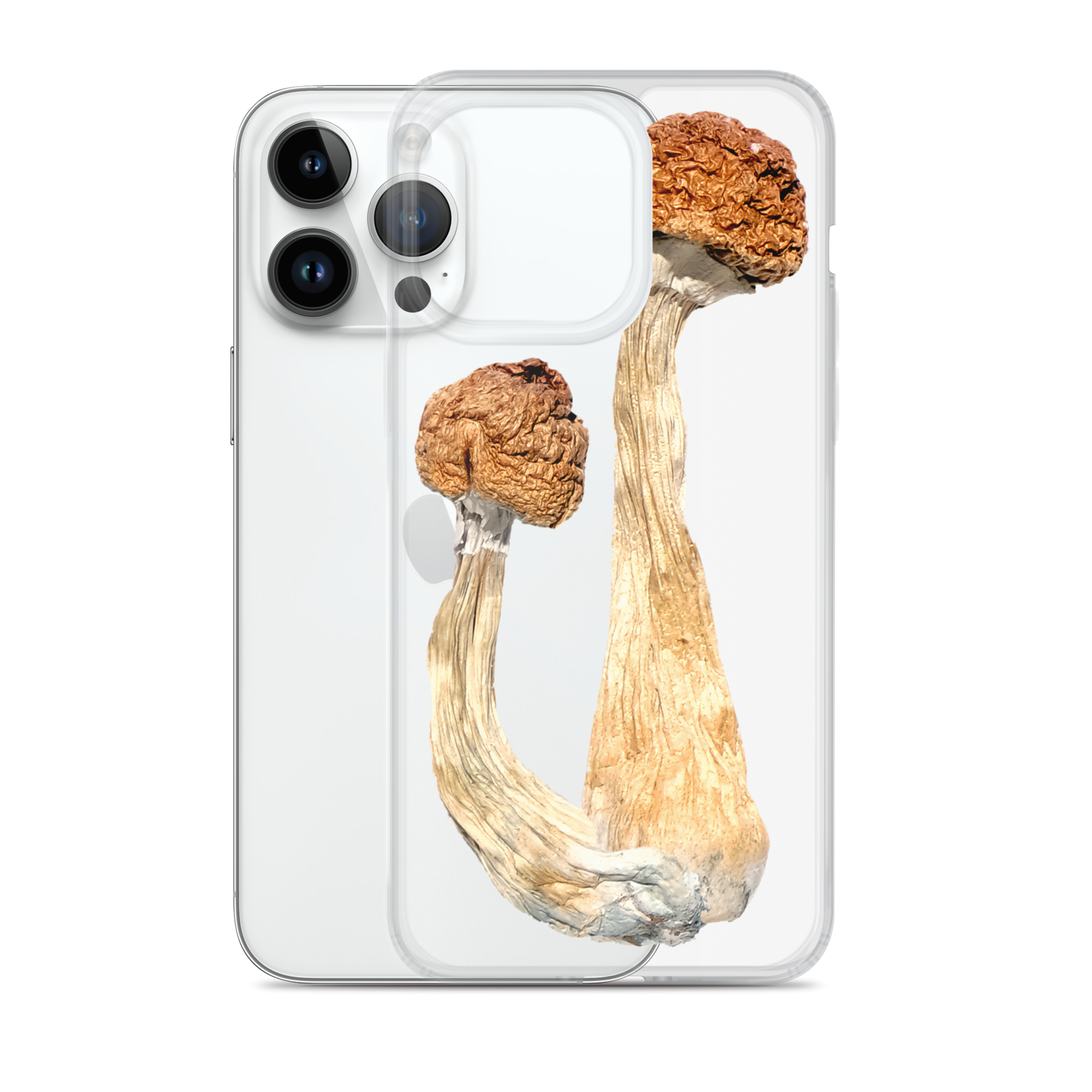 Clear iPhone Case Magic Mushrooms