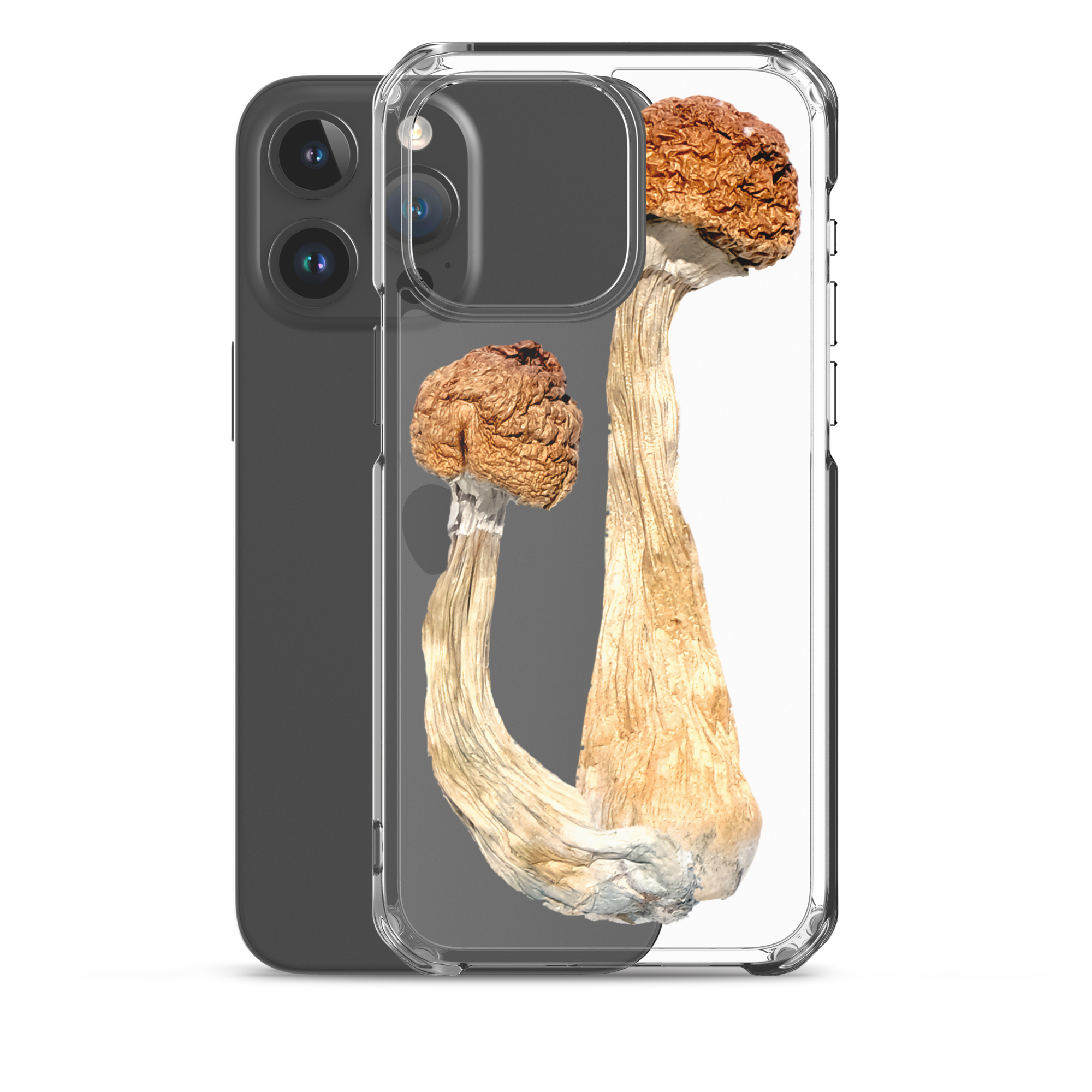 Clear iPhone Case Magic Mushrooms