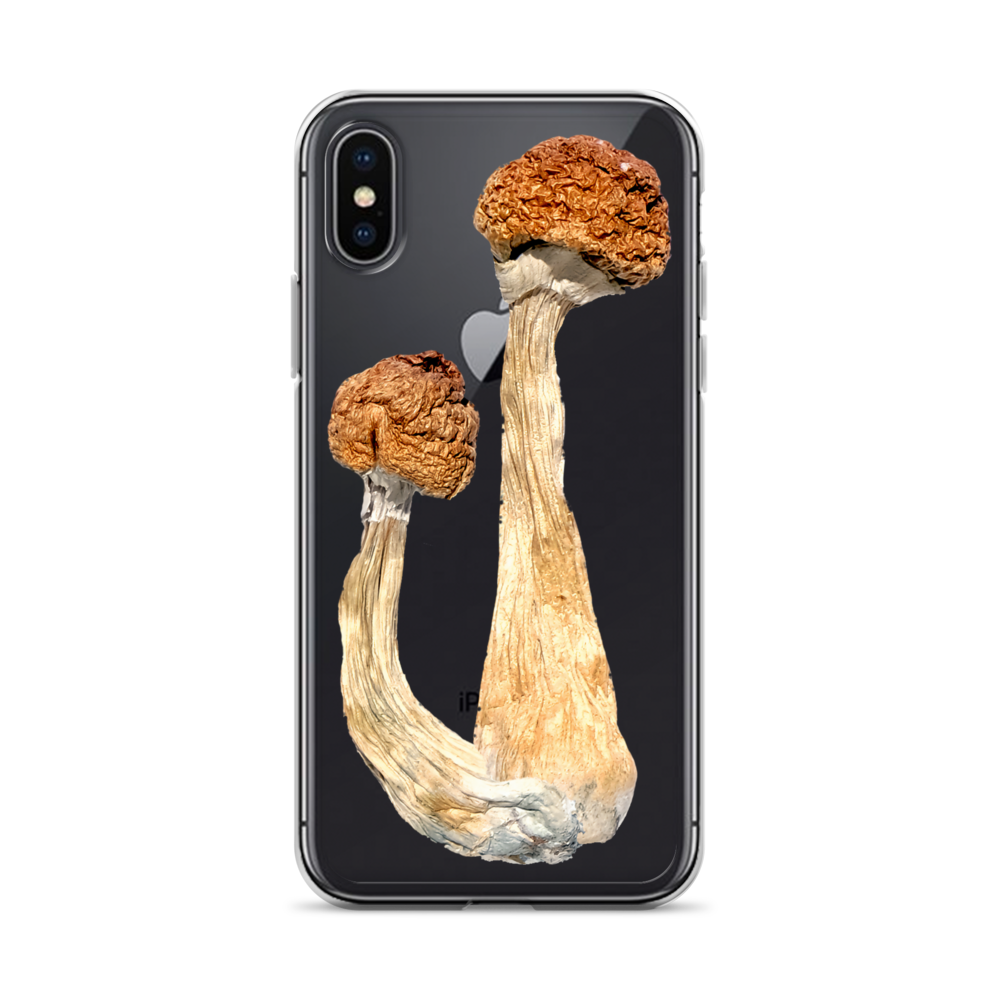 Clear iPhone Case Magic Mushrooms