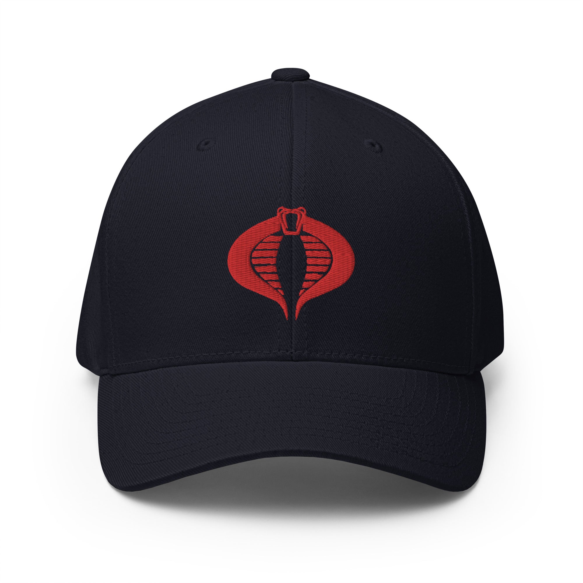 Cobra Logo Embroidered Fitted Hat - GI Joe