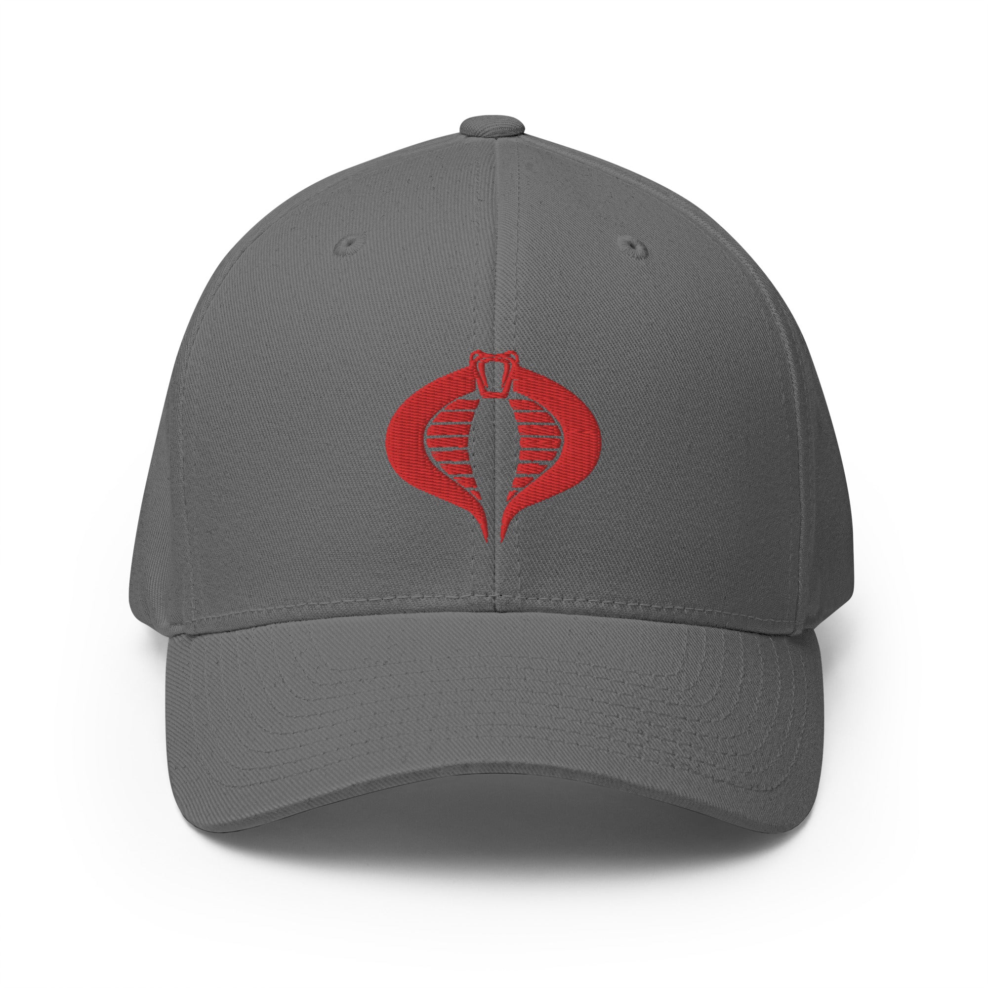 Cobra Logo Embroidered Fitted Hat - GI Joe