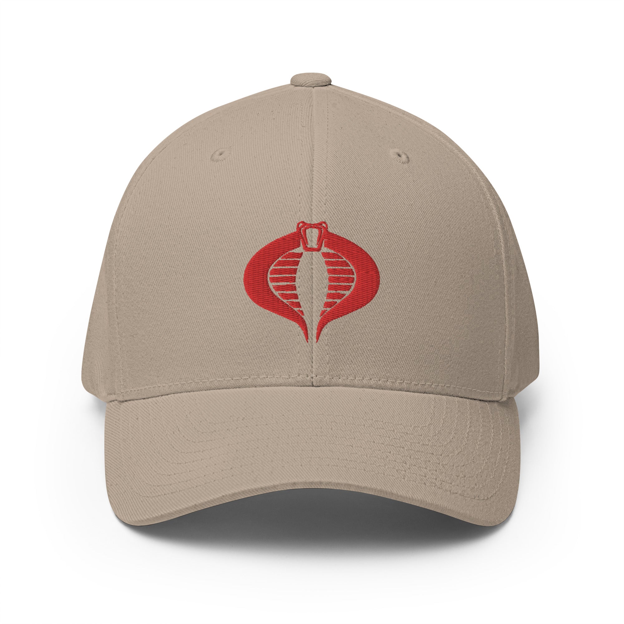 Cobra Logo Embroidered Fitted Hat - GI Joe