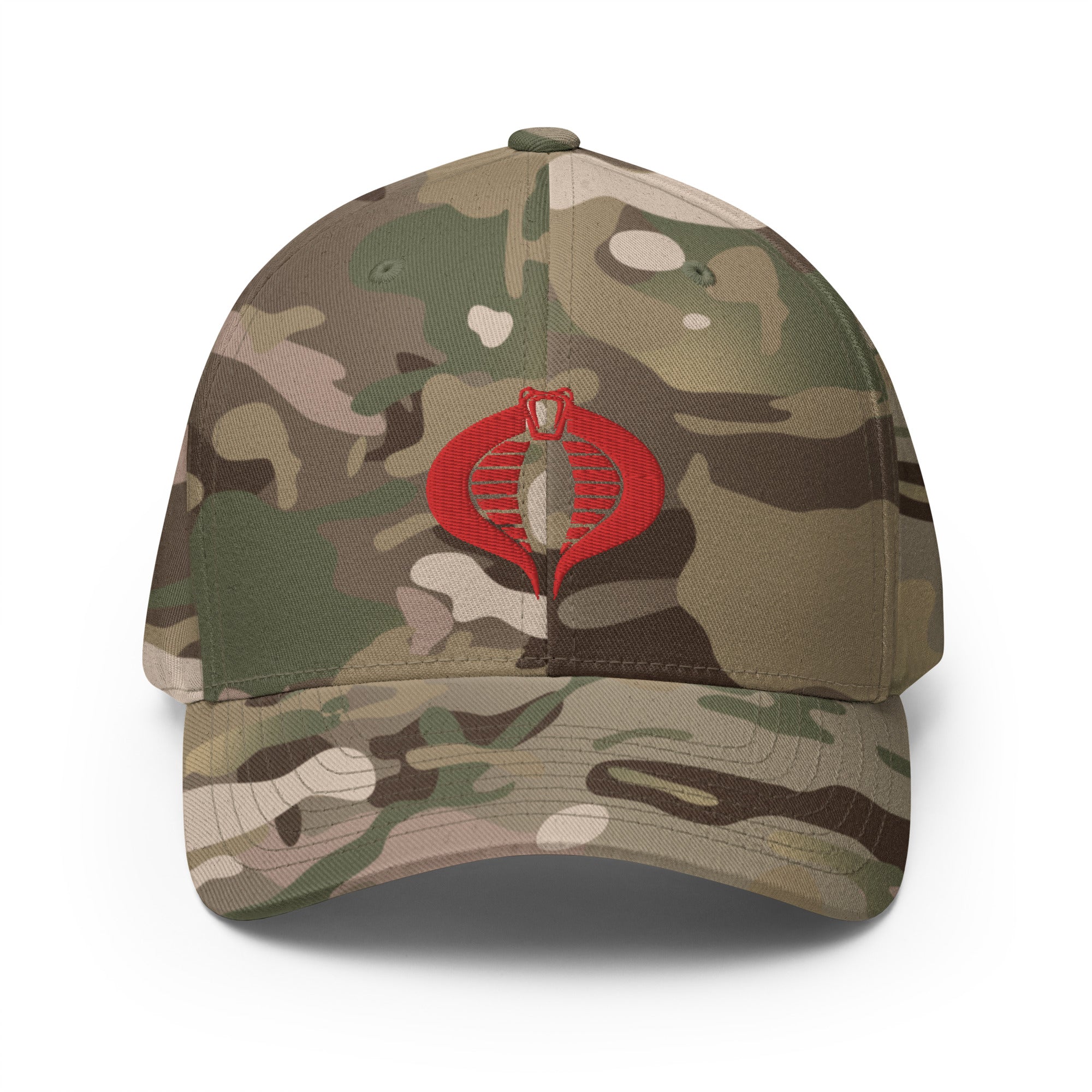 Cobra Logo Embroidered Fitted Hat - GI Joe