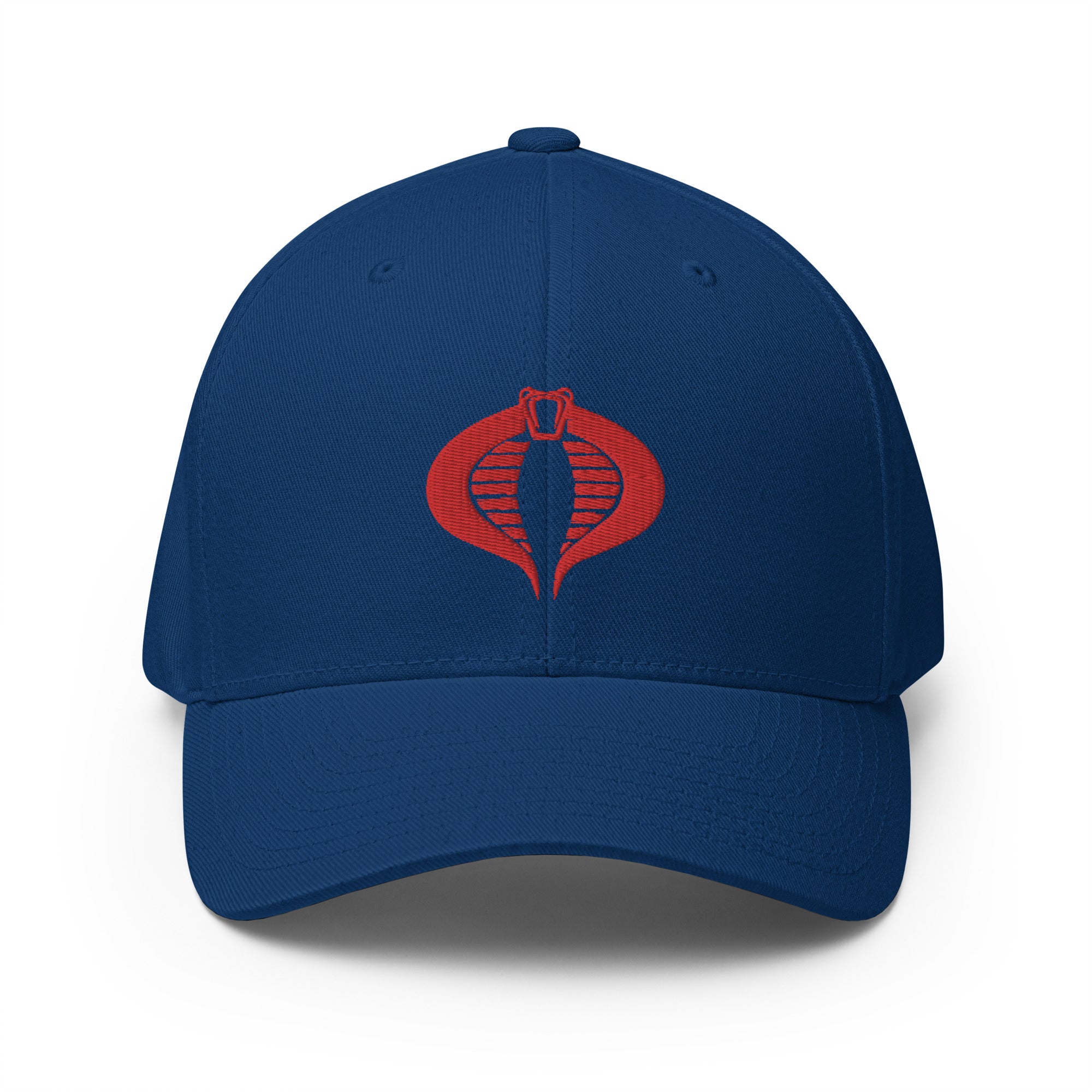 Cobra Logo Embroidered Fitted Hat - GI Joe