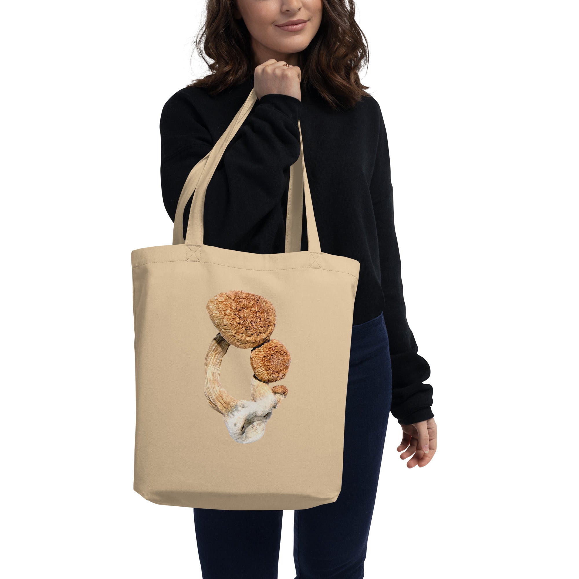 Organic Cotton Magic Mushrooms Tote Bag