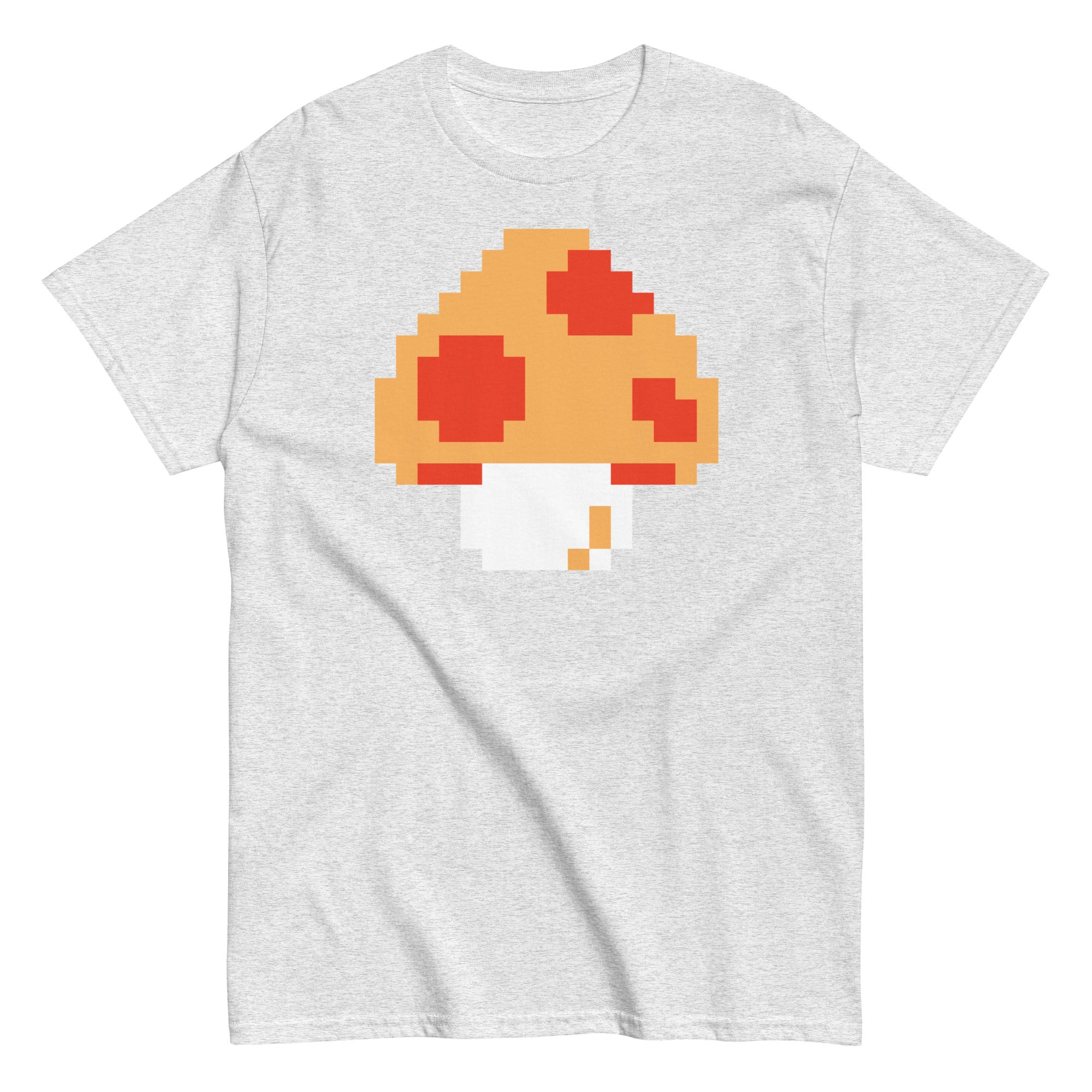 Pixellated Mega Mushroom Video Game Tee