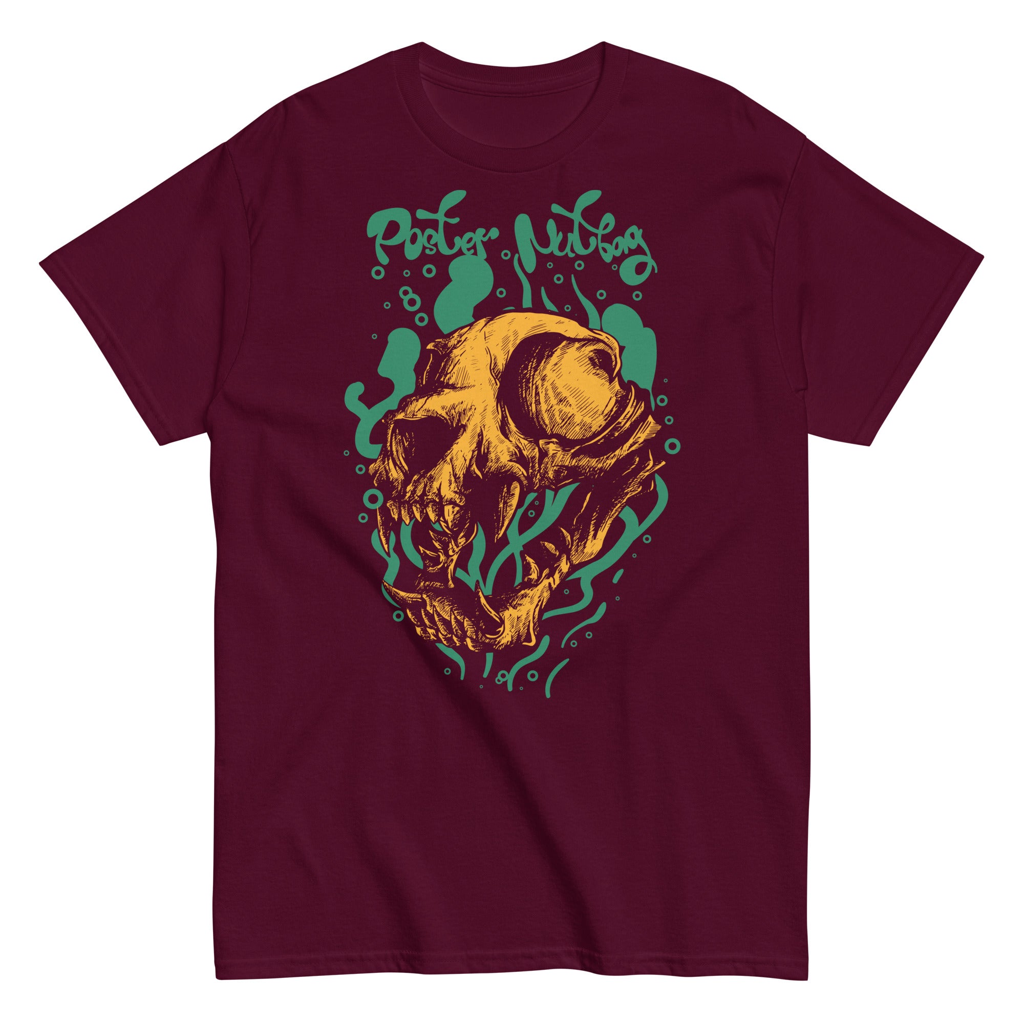 Harpua Skeleton Poster Nutbag Graphic Tee