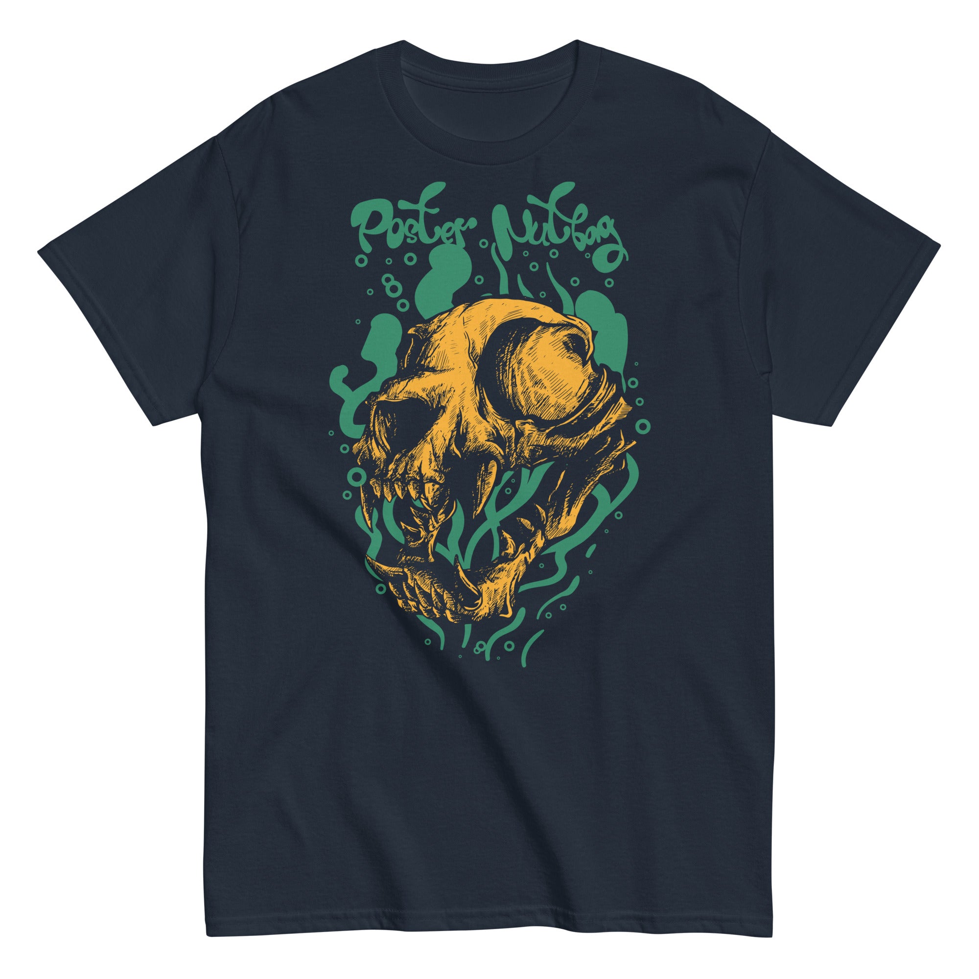 Harpua Skeleton Poster Nutbag Graphic Tee