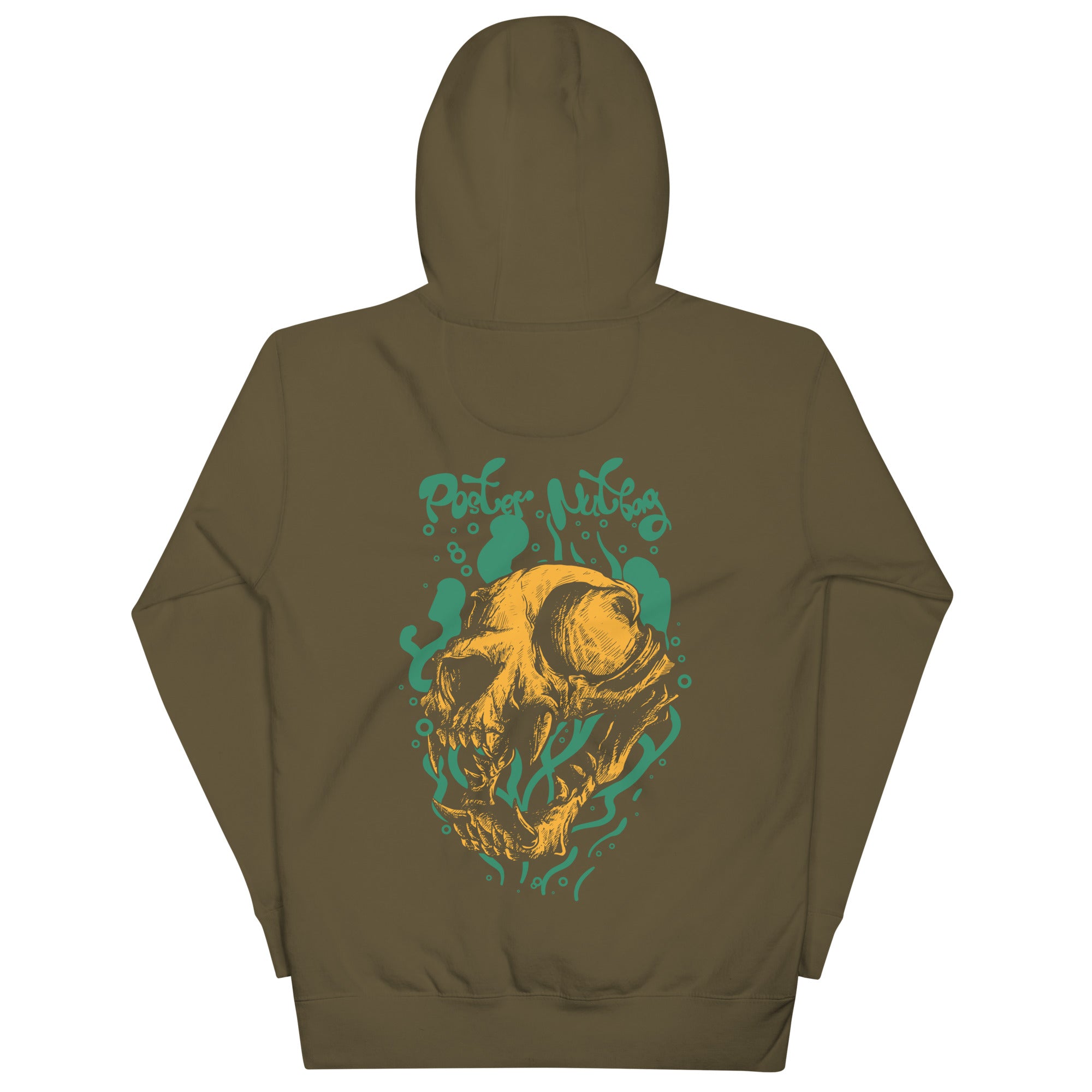 Harpua Skeleton Poster Nutbag Sweatshirt Double-Sided Design